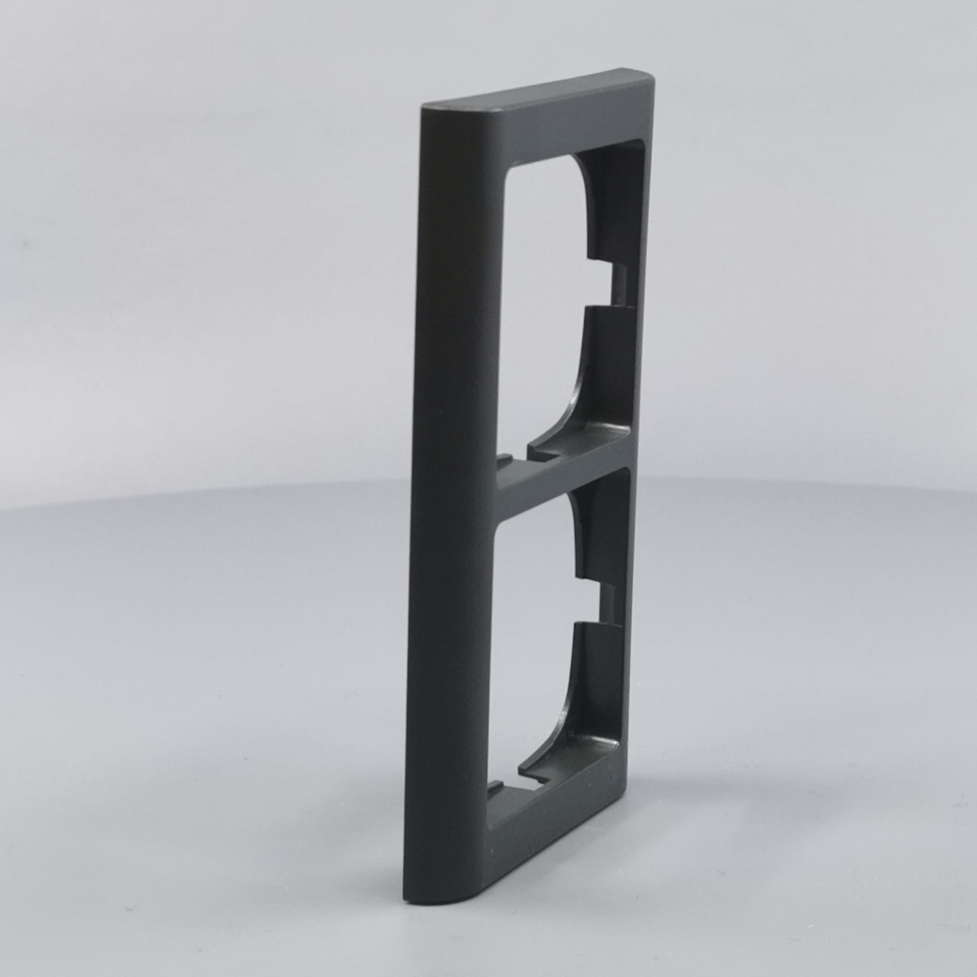 LK Fuga ramme Softline 63 2m lodret - koksgrå