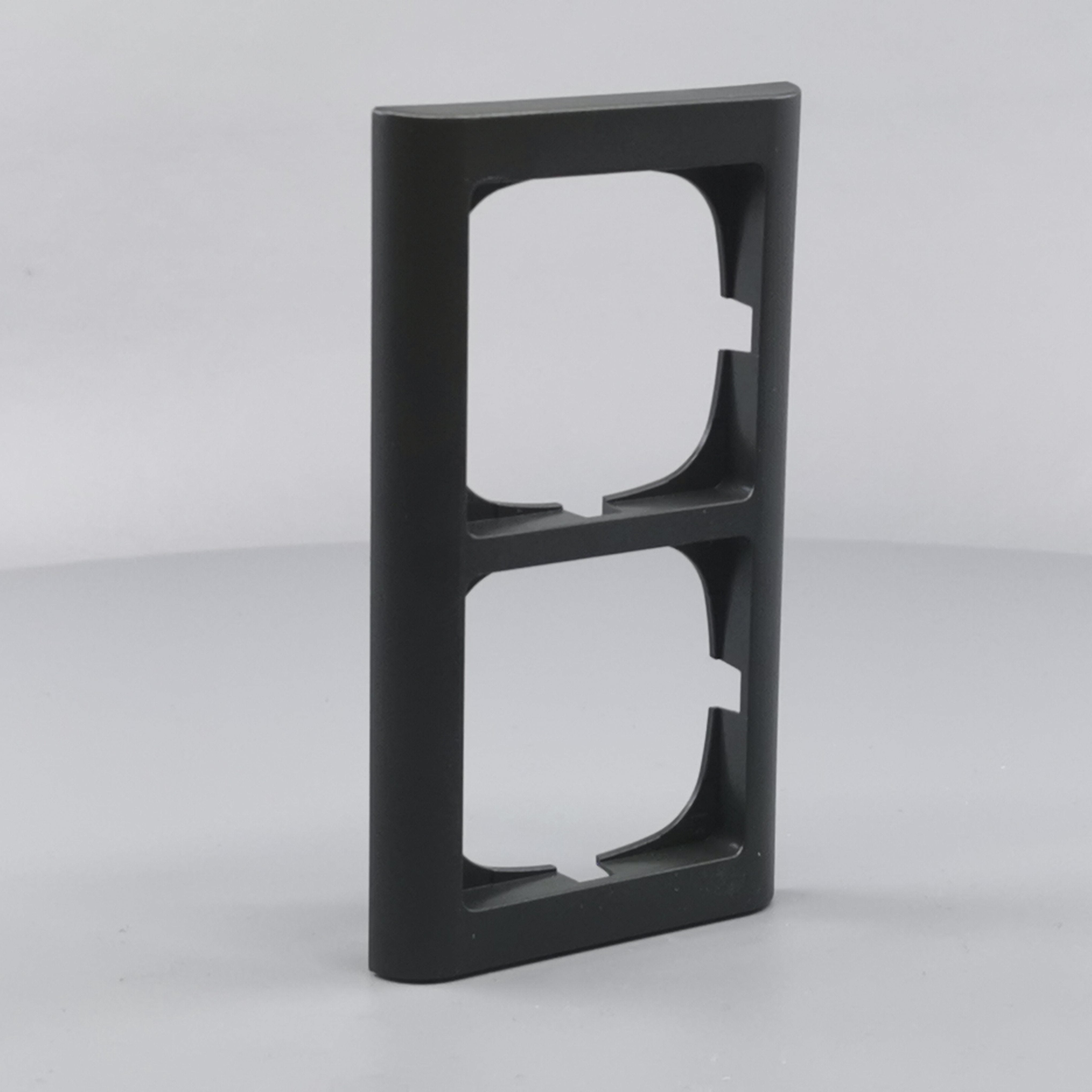 LK Fuga ramme Softline 63 2m lodret - koksgrå