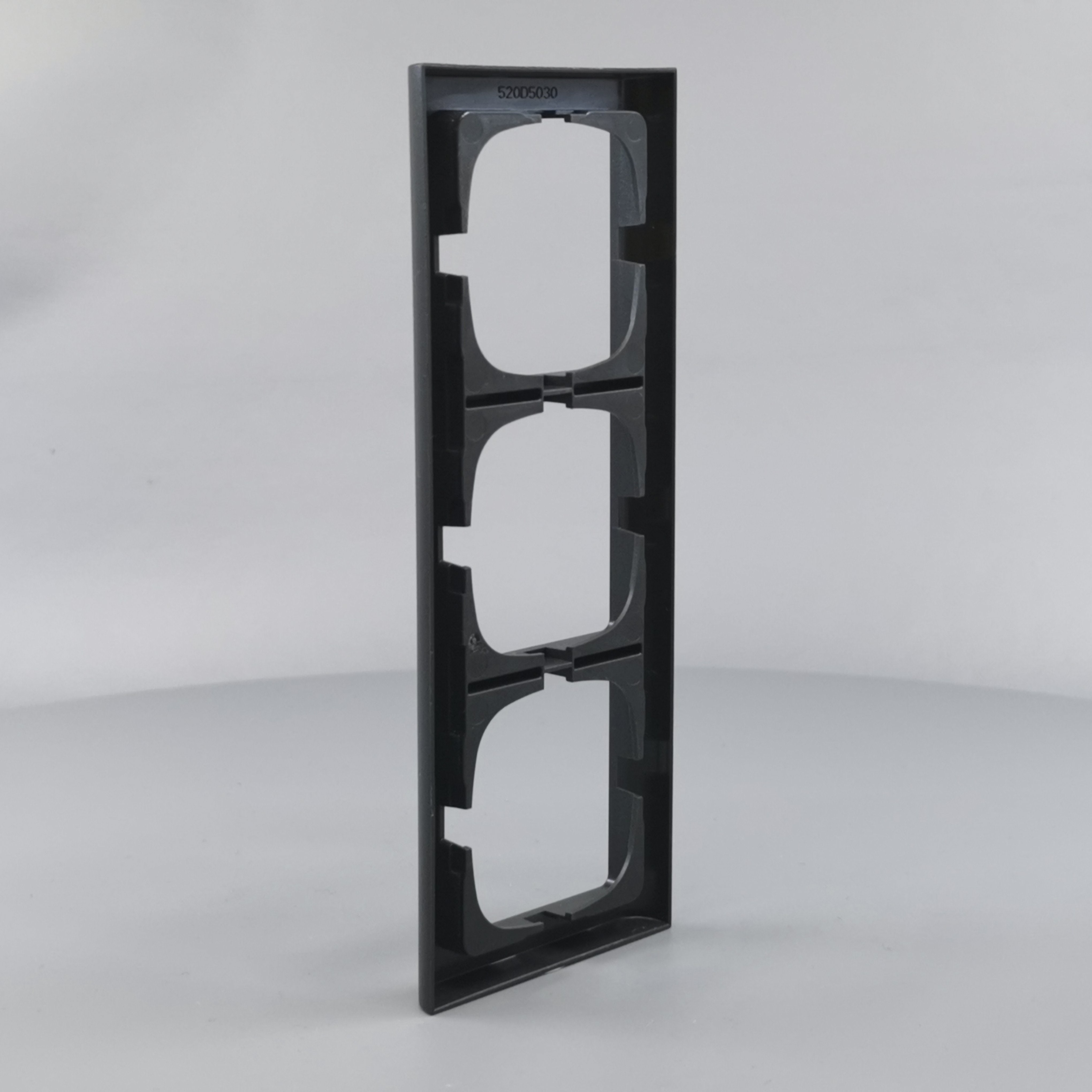 LK Fuga ramme Softline 63 3m - koksgrå