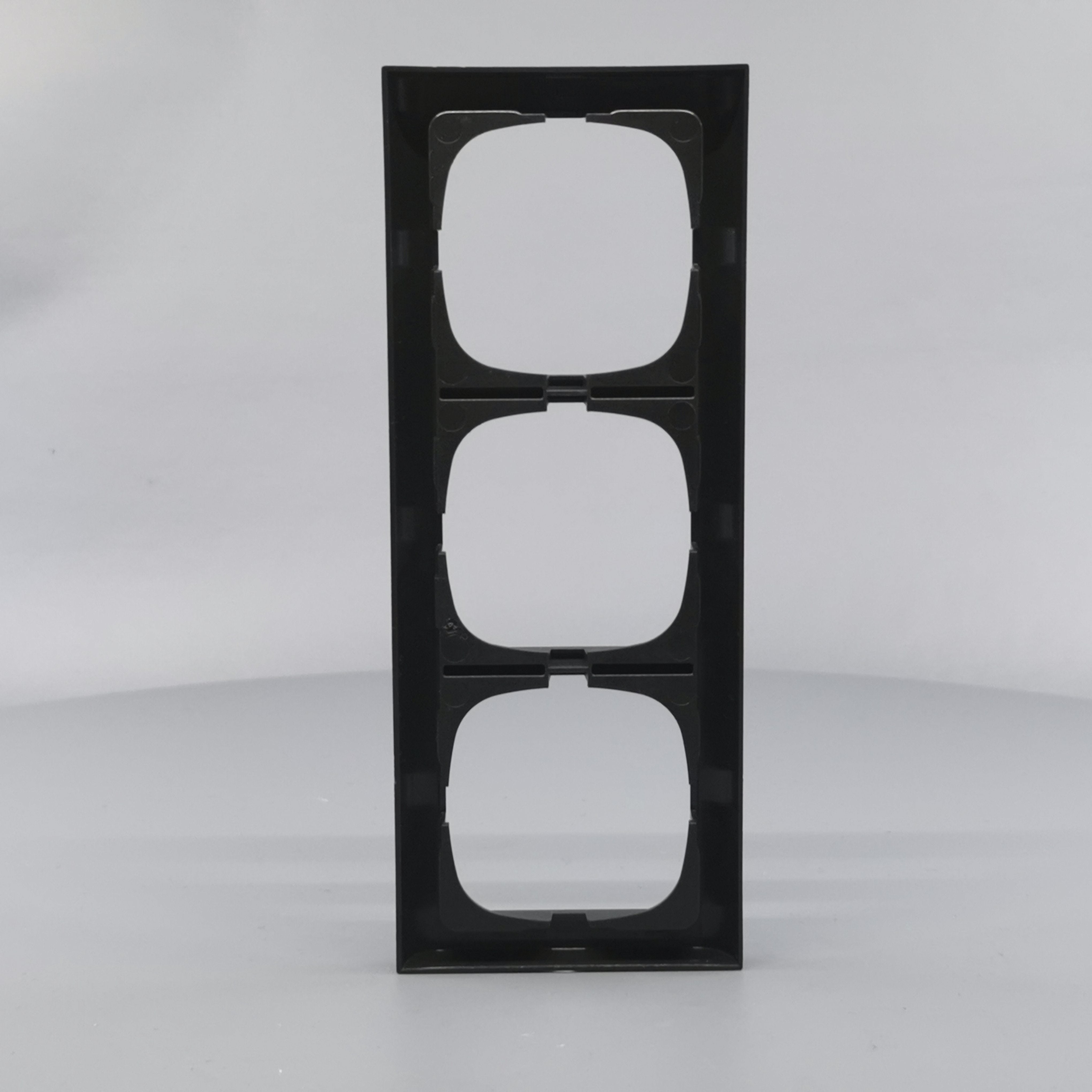 LK Fuga ramme Softline 63 3m - koksgrå