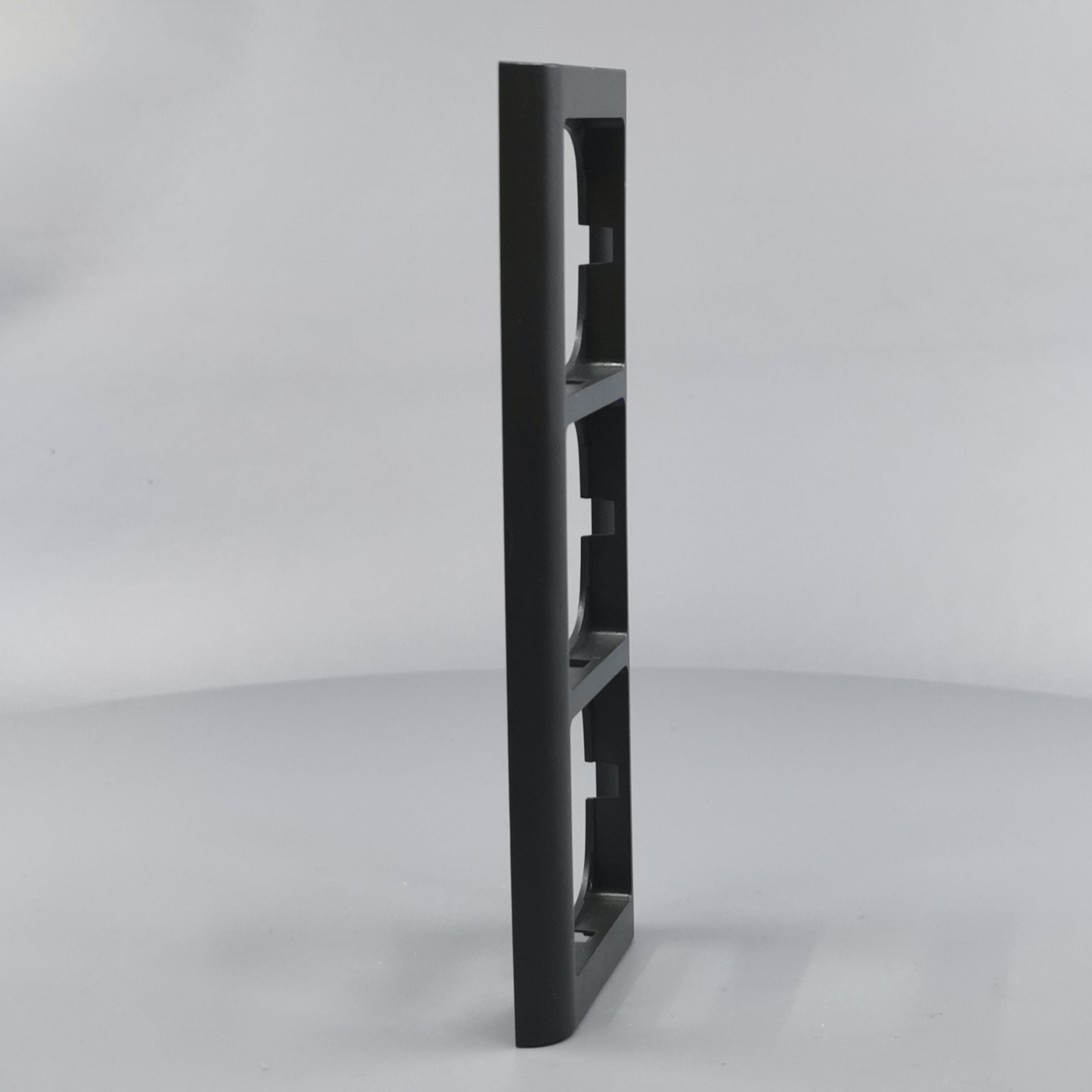 LK Fuga ramme Softline 63 3m - koksgrå