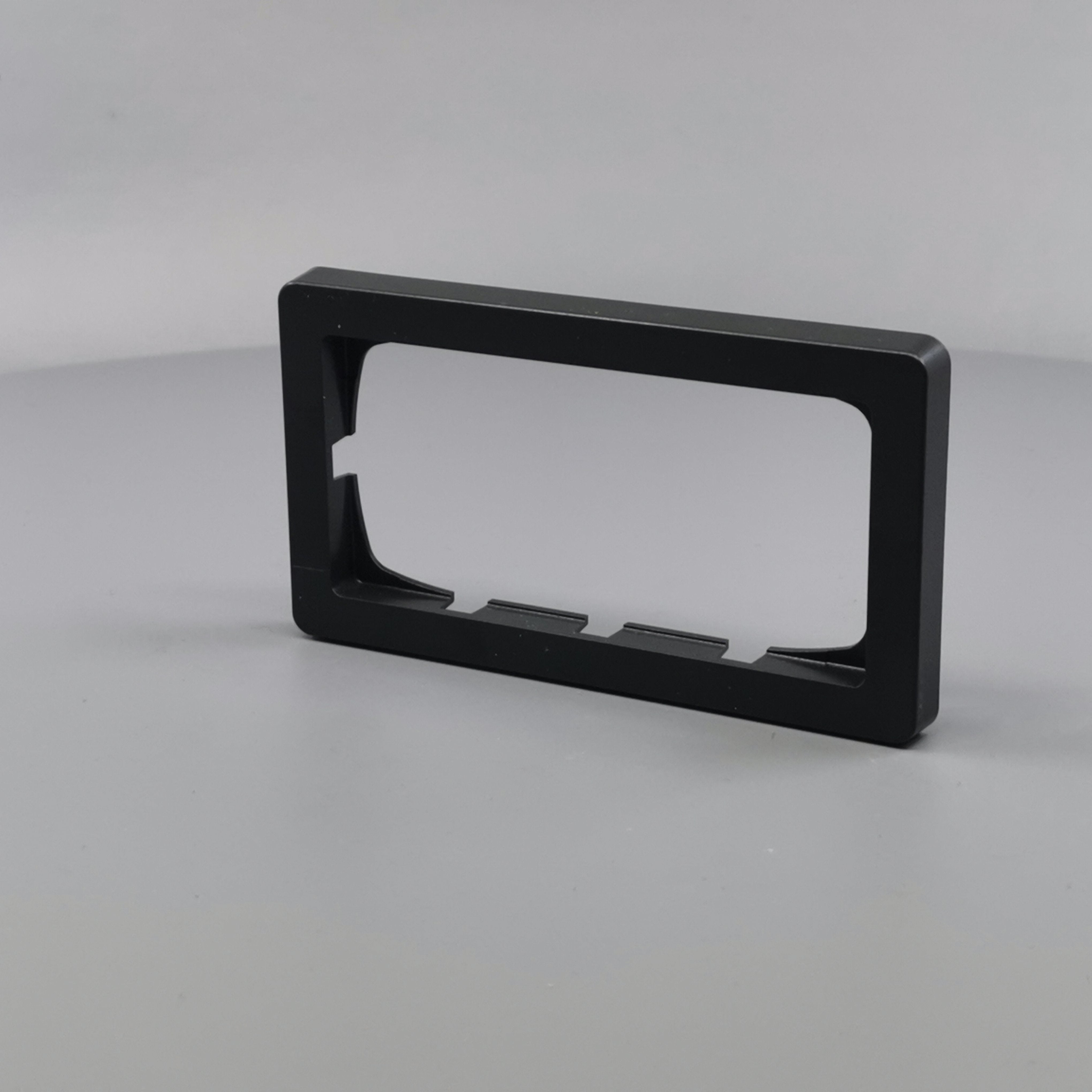 LK Fuga ramme Baseline 63 2m vandret - koksgrå