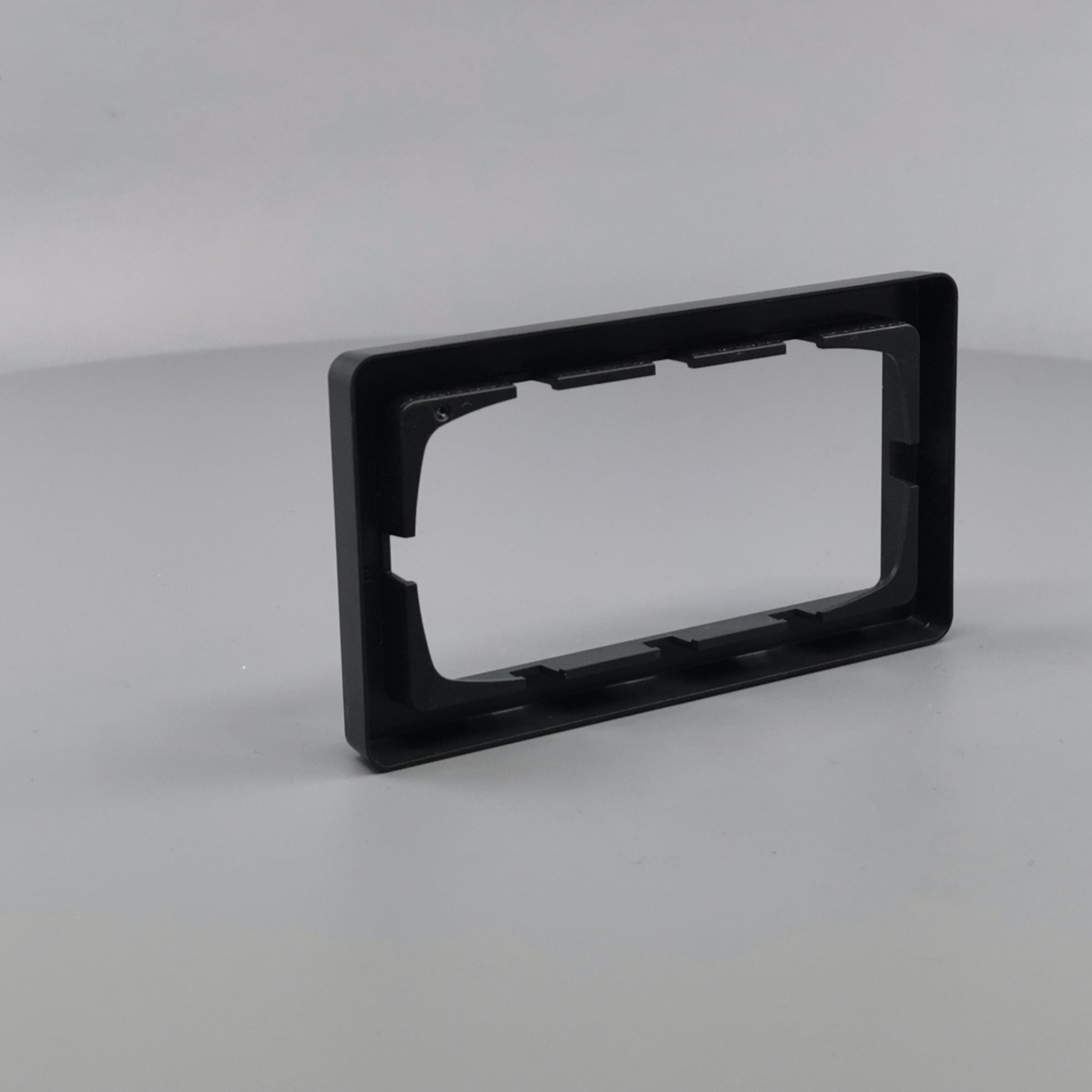 LK Fuga ramme Baseline 63 2m vandret - koksgrå