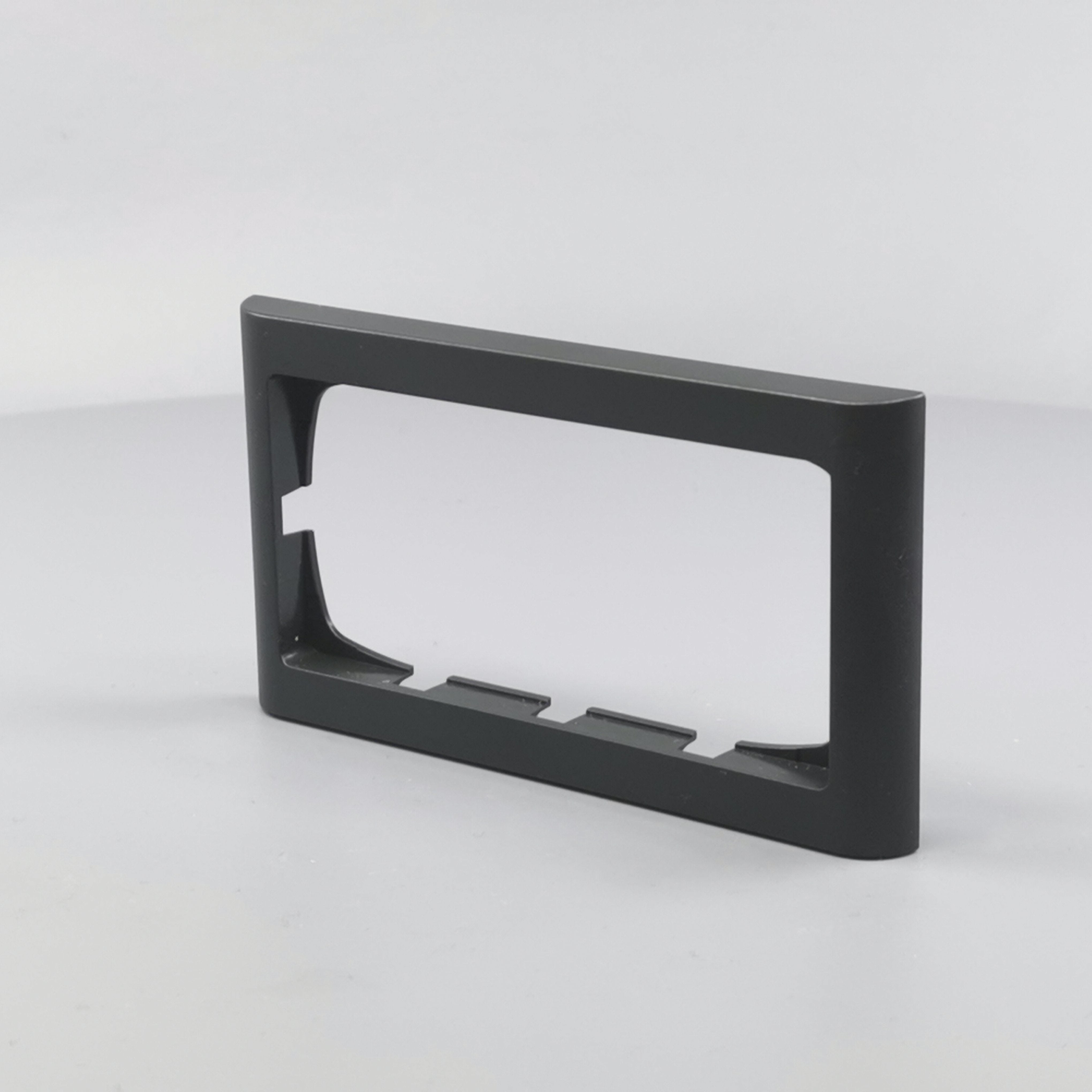 LK Fuga ramme Softline 63 2m vandret - koksgrå