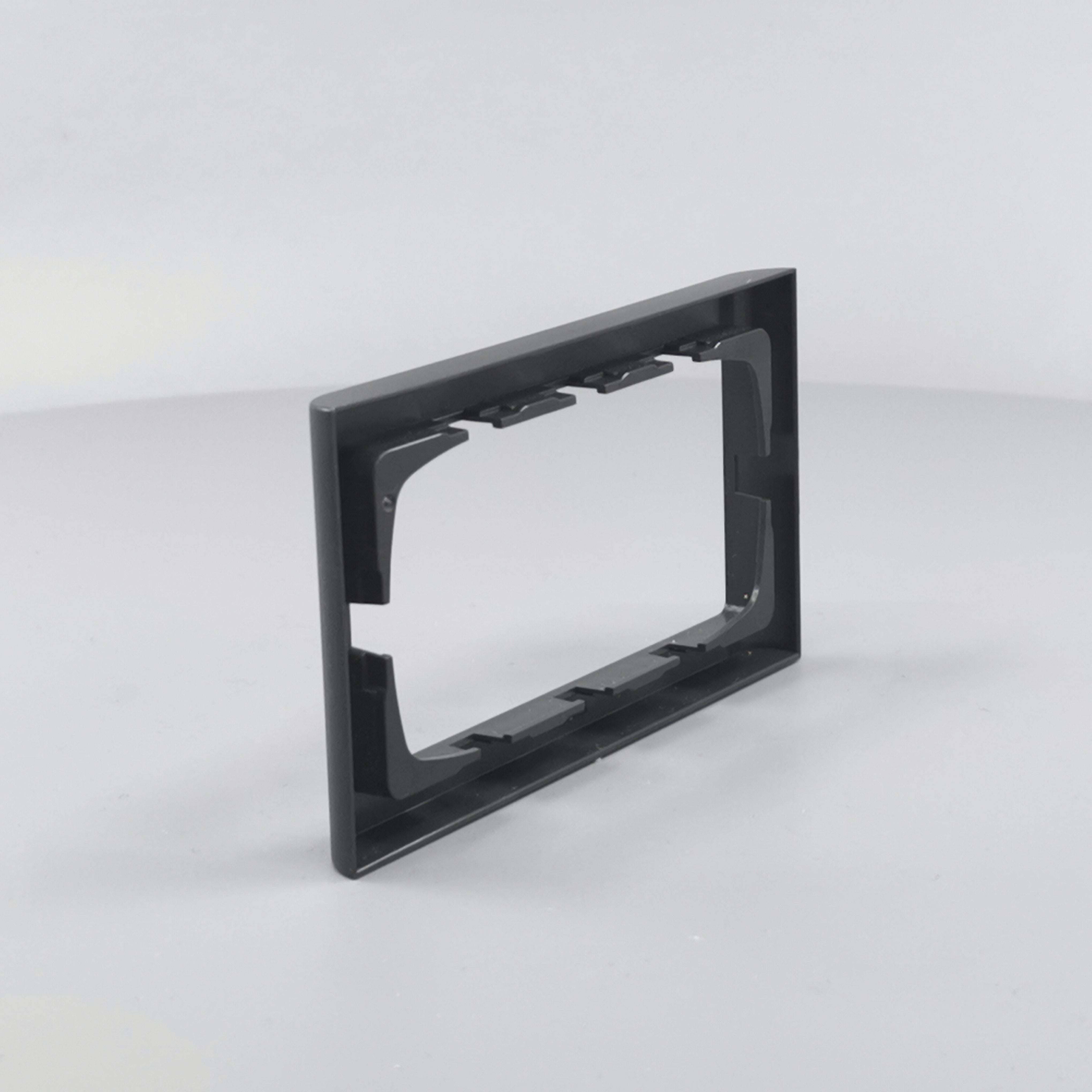 LK Fuga ramme Softline 63 2m vandret - koksgrå