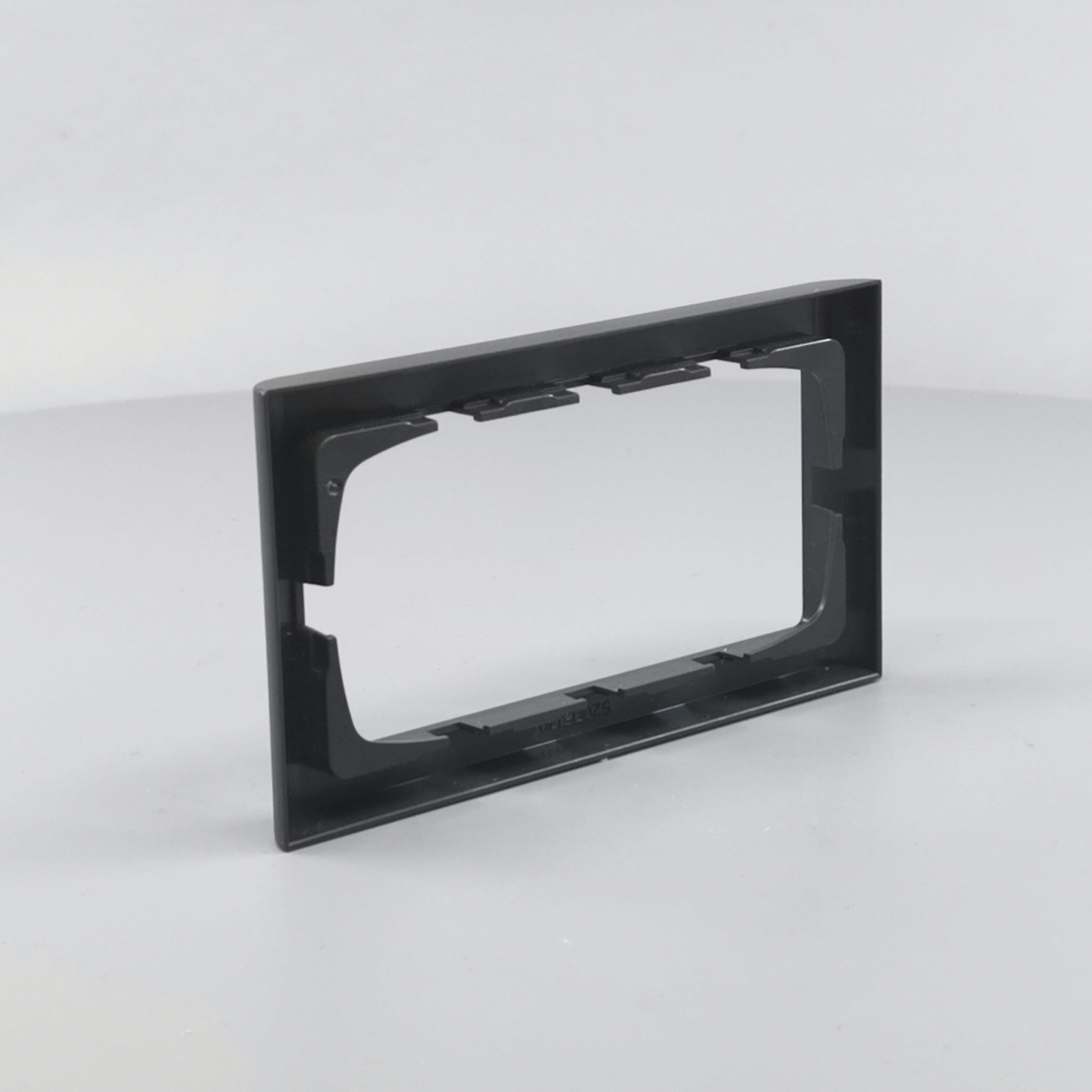 LK Fuga ramme Softline 63 2m vandret - koksgrå