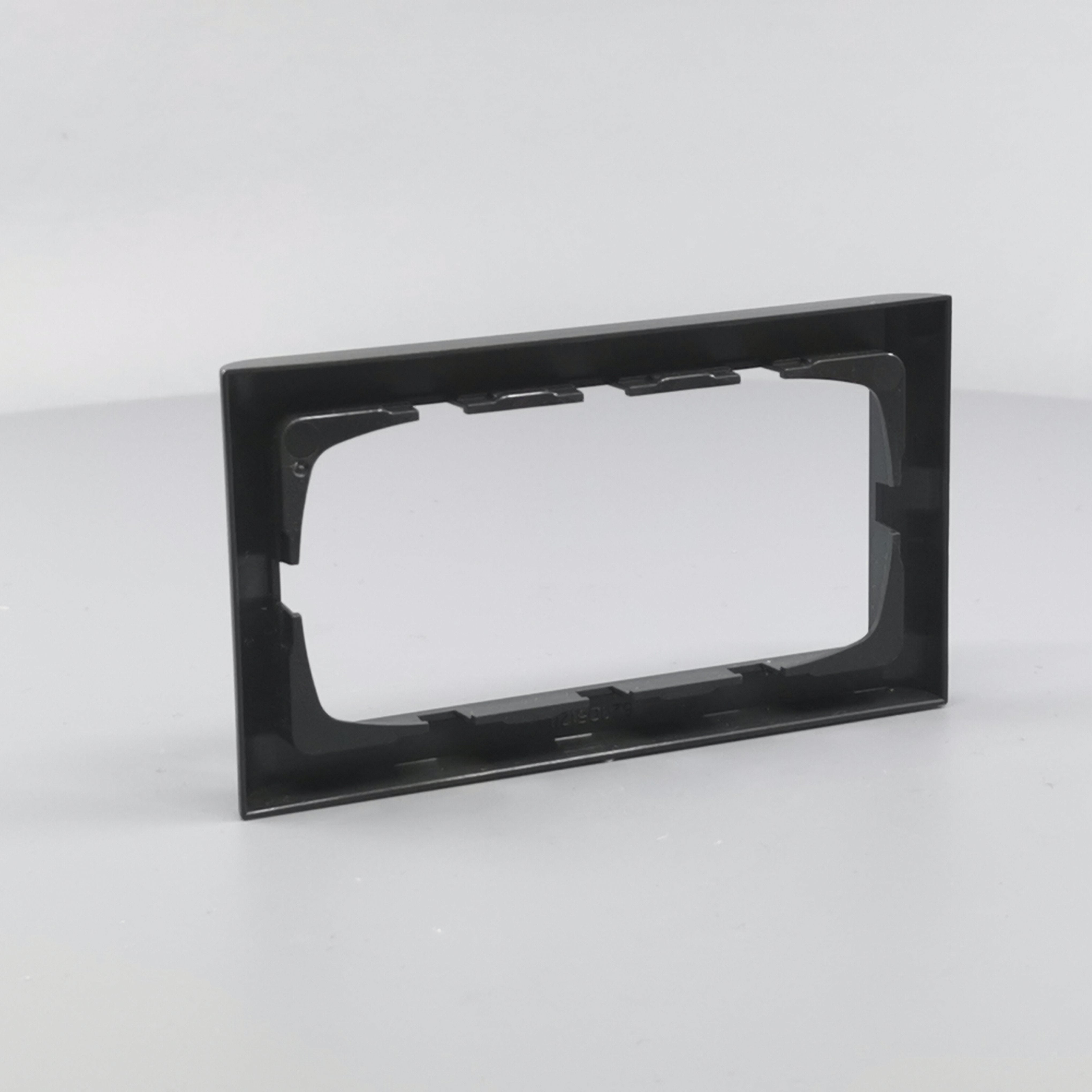 LK Fuga ramme Softline 63 2m vandret - koksgrå