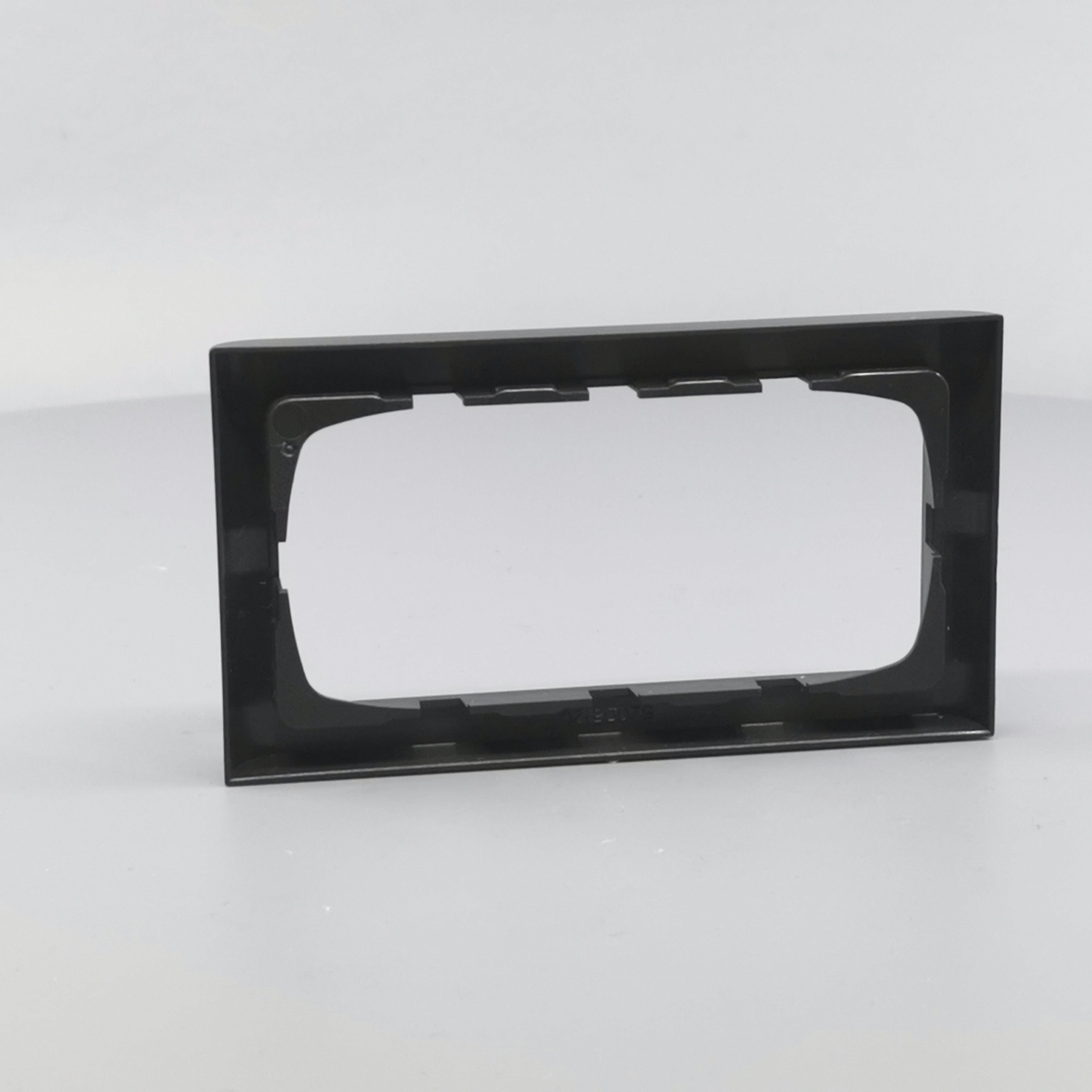 LK Fuga ramme Softline 63 2m vandret - koksgrå