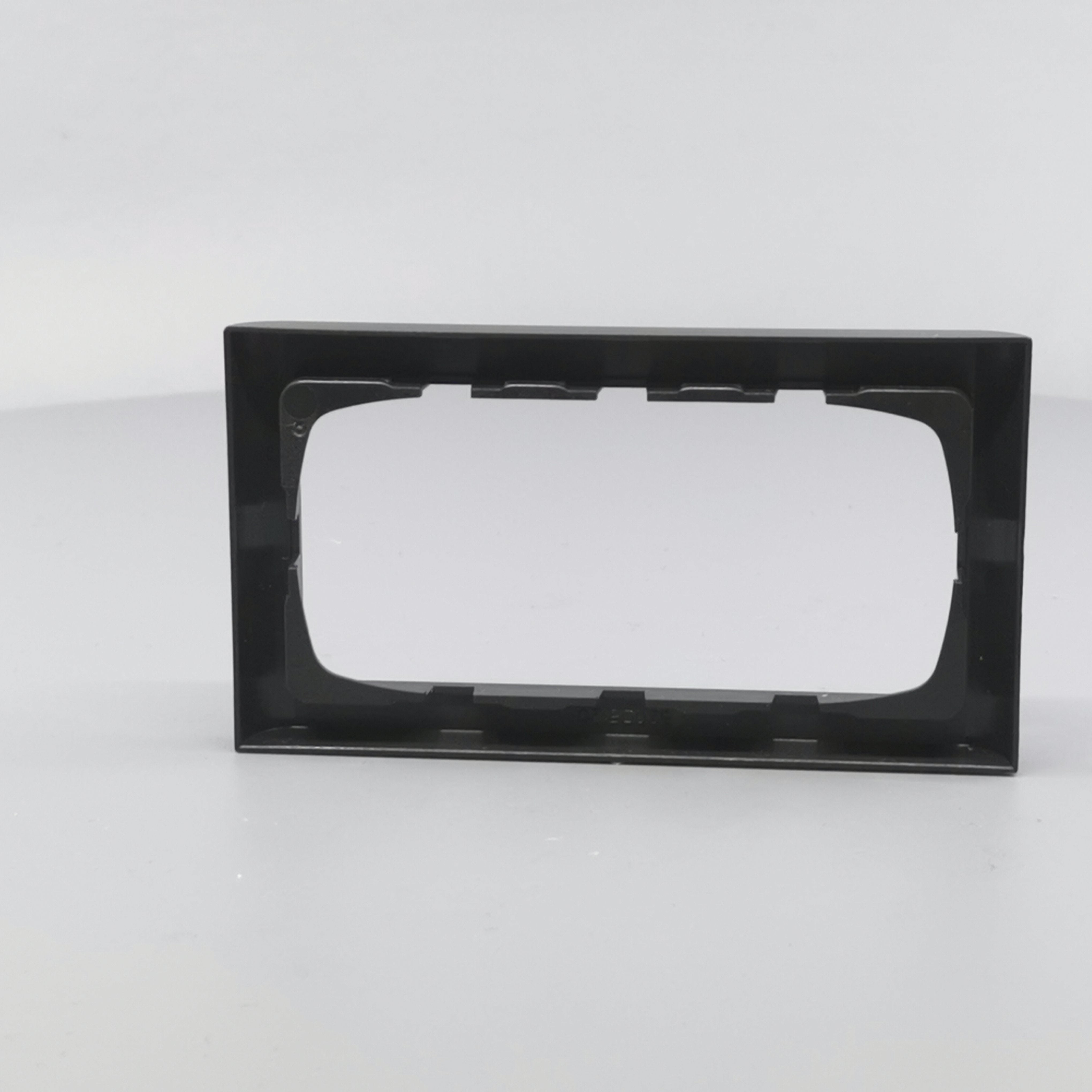 LK Fuga ramme Softline 63 2m vandret - koksgrå