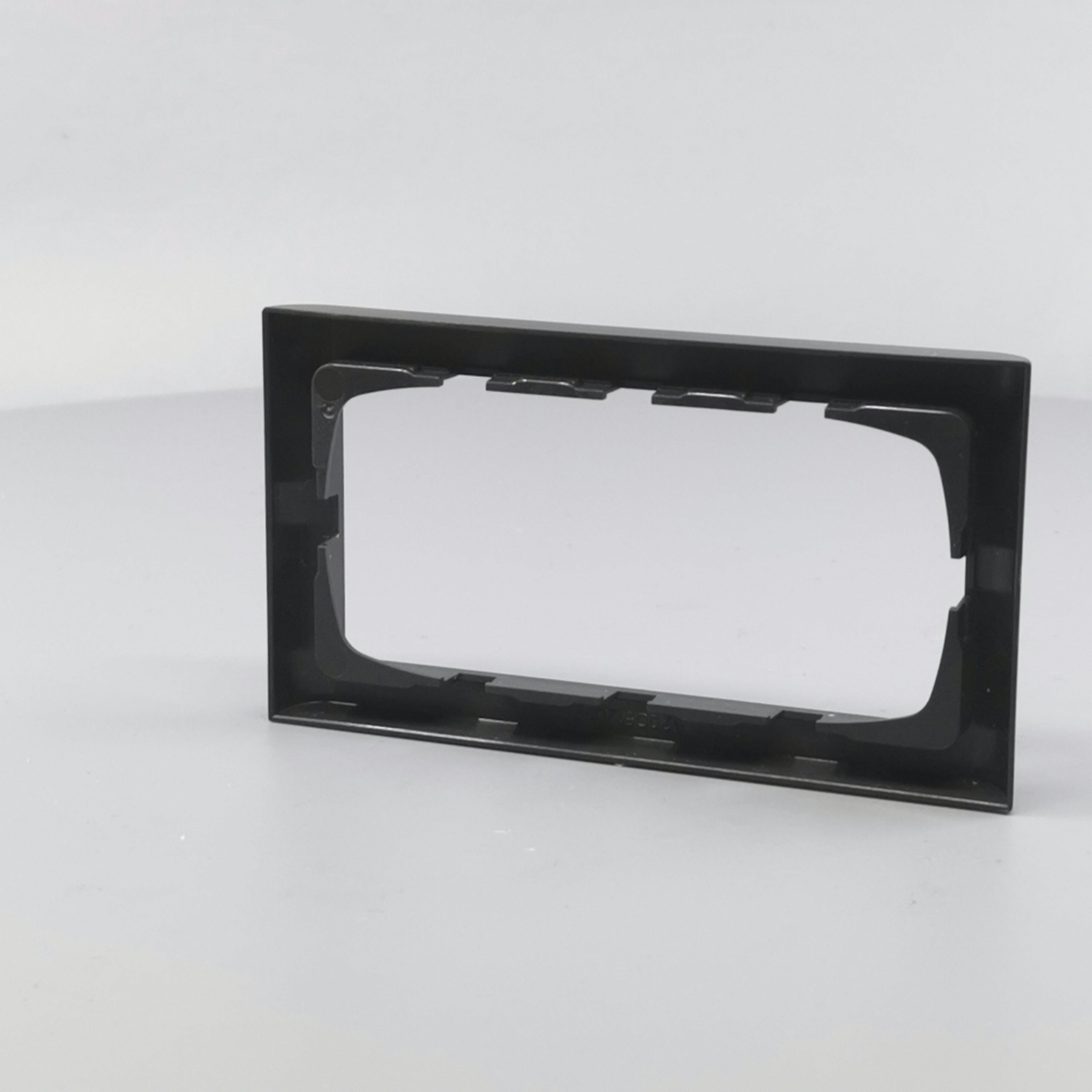 LK Fuga ramme Softline 63 2m vandret - koksgrå