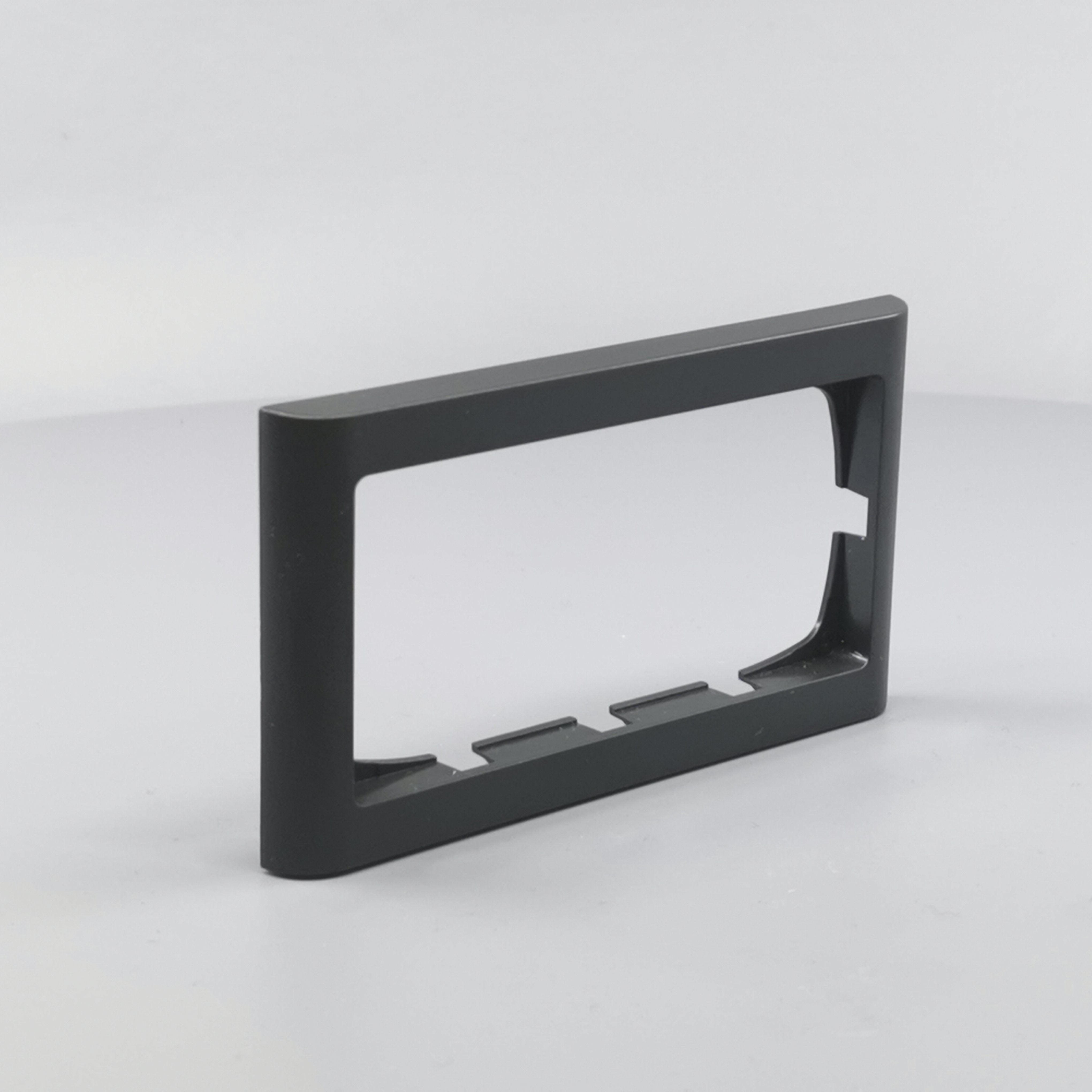 LK Fuga ramme Softline 63 2m vandret - koksgrå