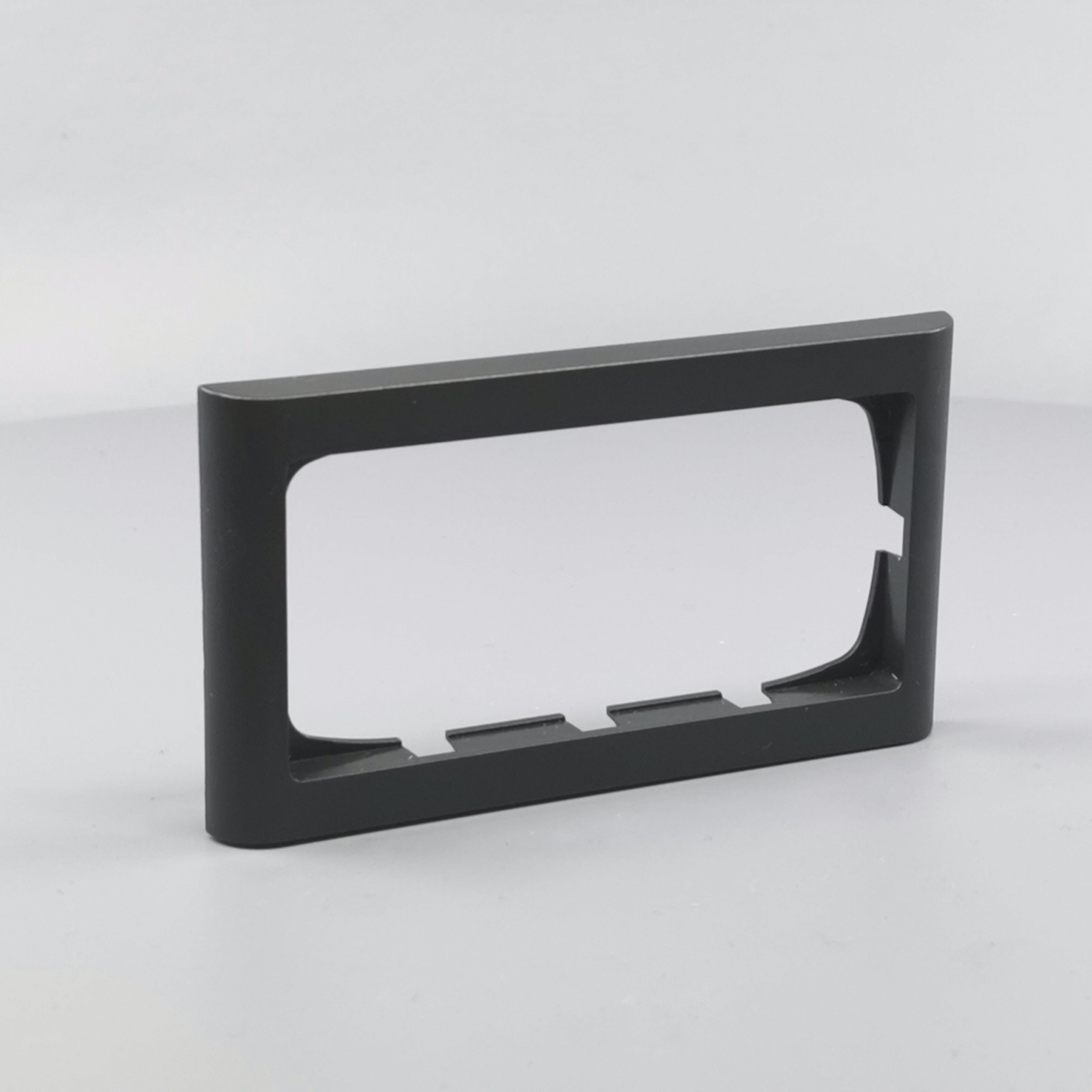 LK Fuga ramme Softline 63 2m vandret - koksgrå