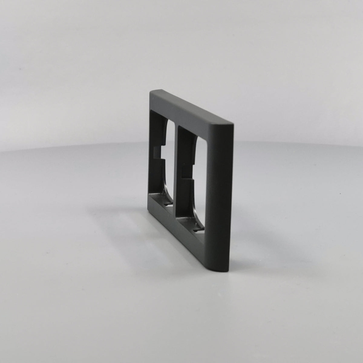 LK Fuga ramme Softline 63 2m vandret - koksgrå (360° frame 6)