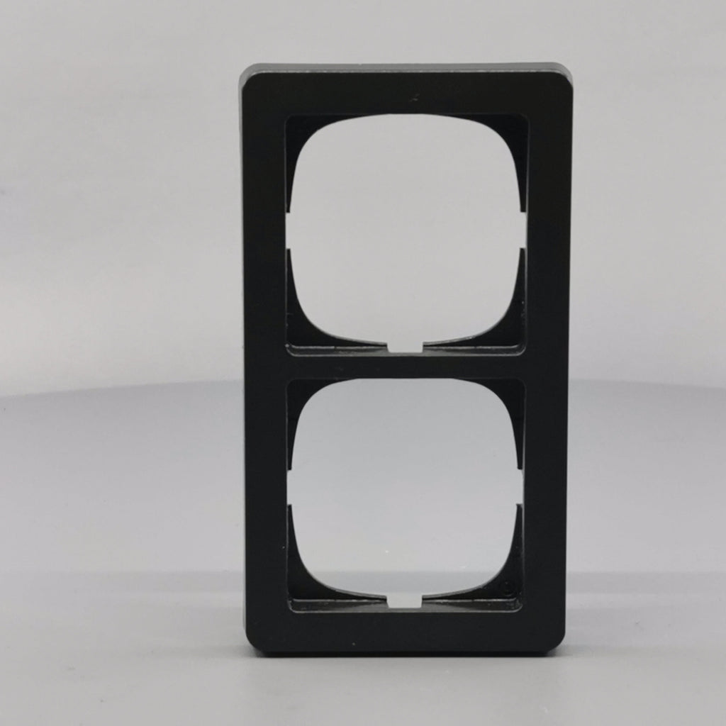 LK Fuga ramme Baseline 63 2m lodret - koksgrå