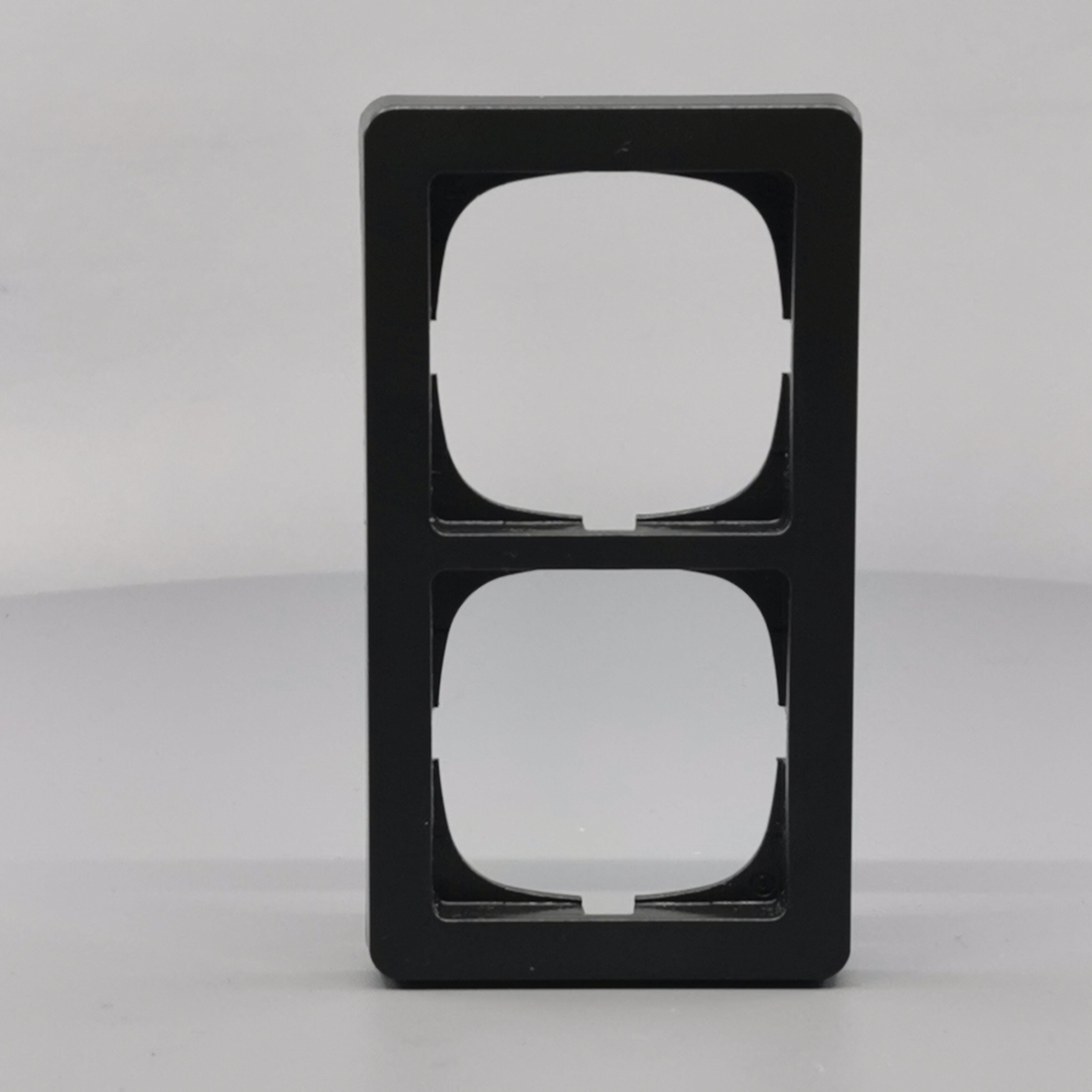 LK Fuga ramme Baseline 63 2m lodret - koksgrå