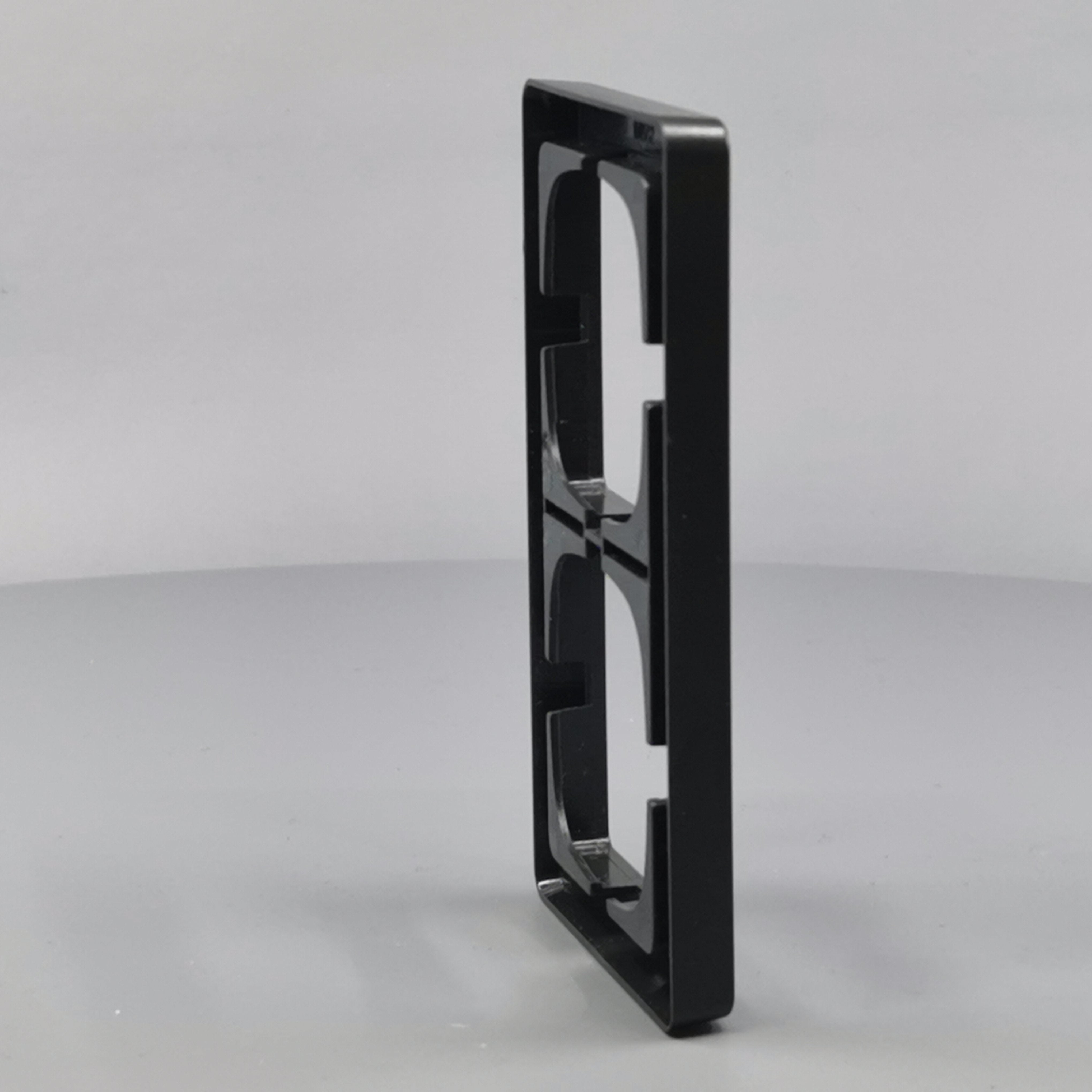 LK Fuga ramme Baseline 63 2m lodret - koksgrå