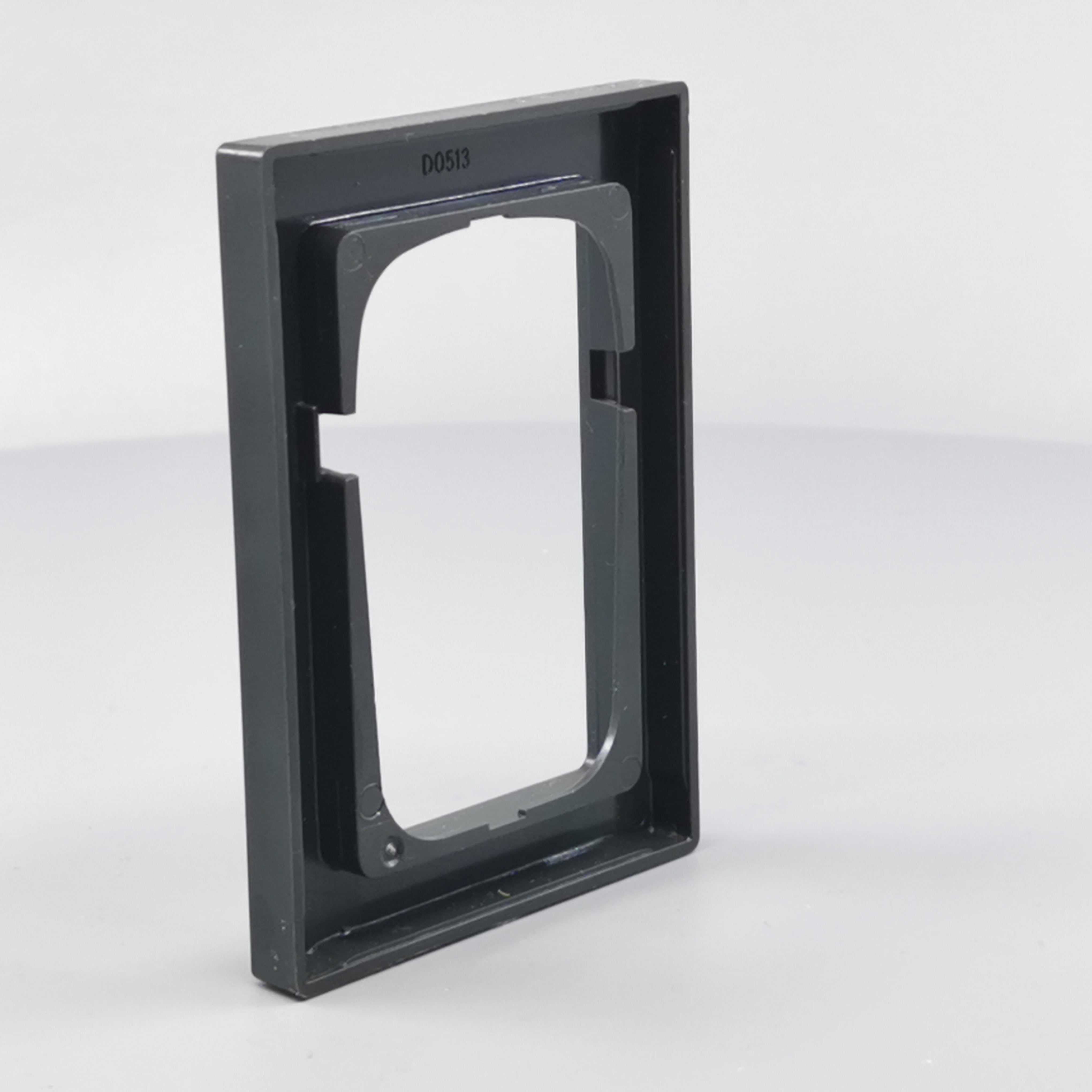 LK Fuga ramme Baseline 68 1½m symmetrisk - koksgrå