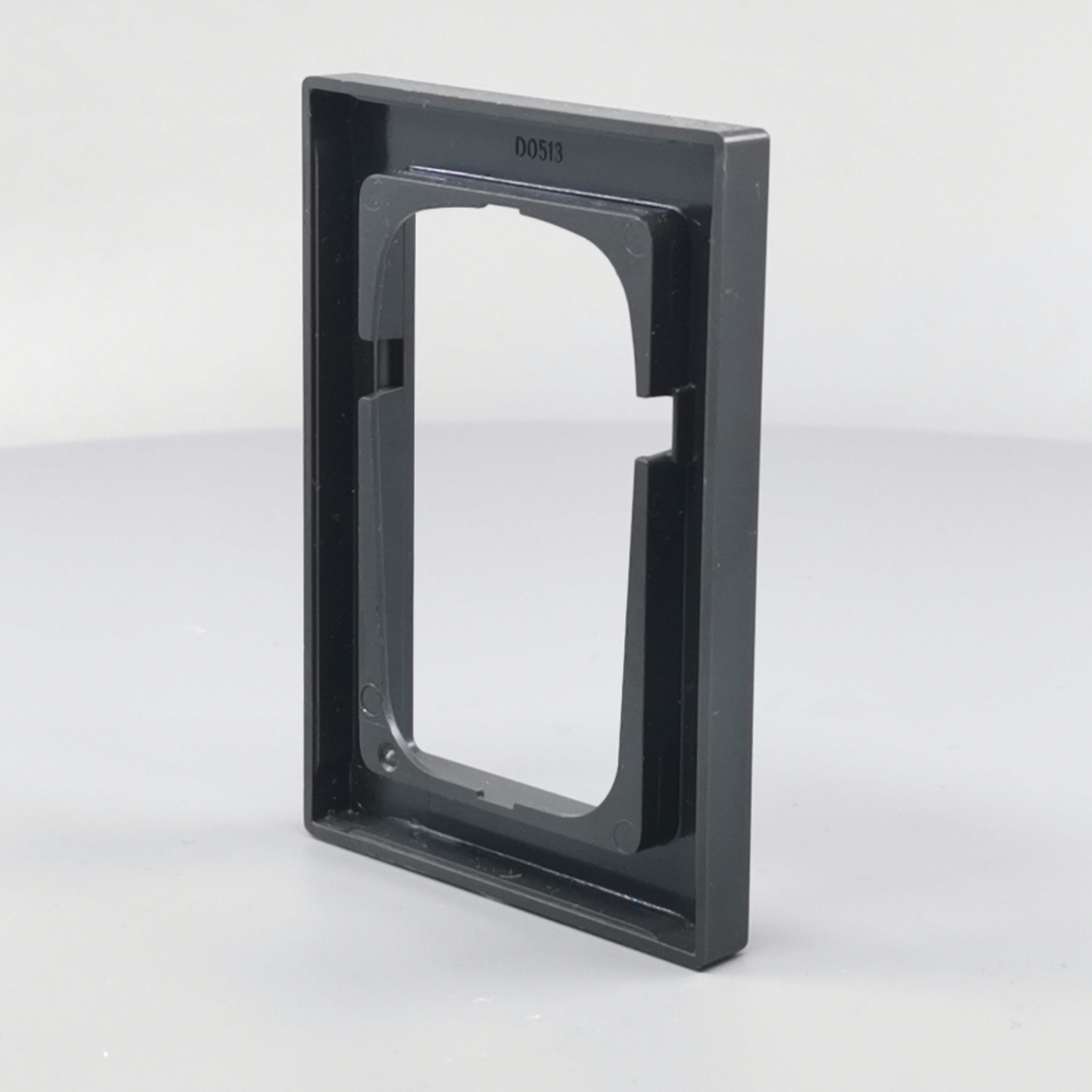 LK Fuga ramme Baseline 68 1½m symmetrisk - koksgrå