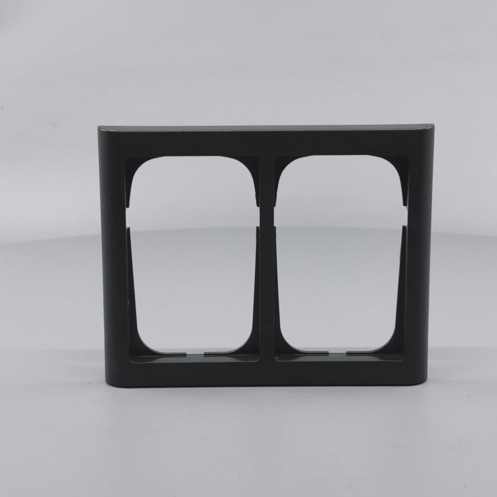 LK Fuga ramme Softline 63 2x1½m - koksgrå