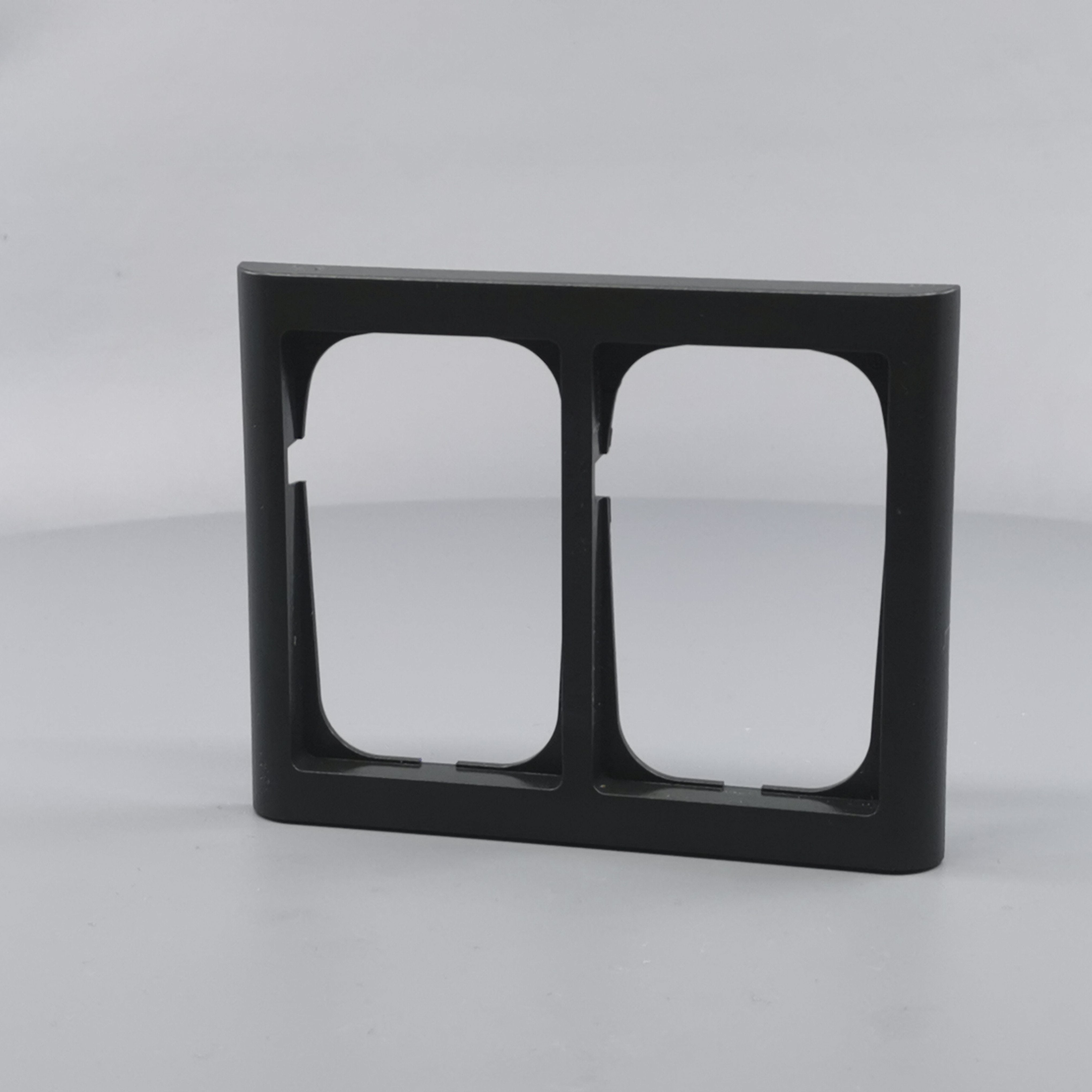 LK Fuga ramme Softline 63 2x1½m - koksgrå