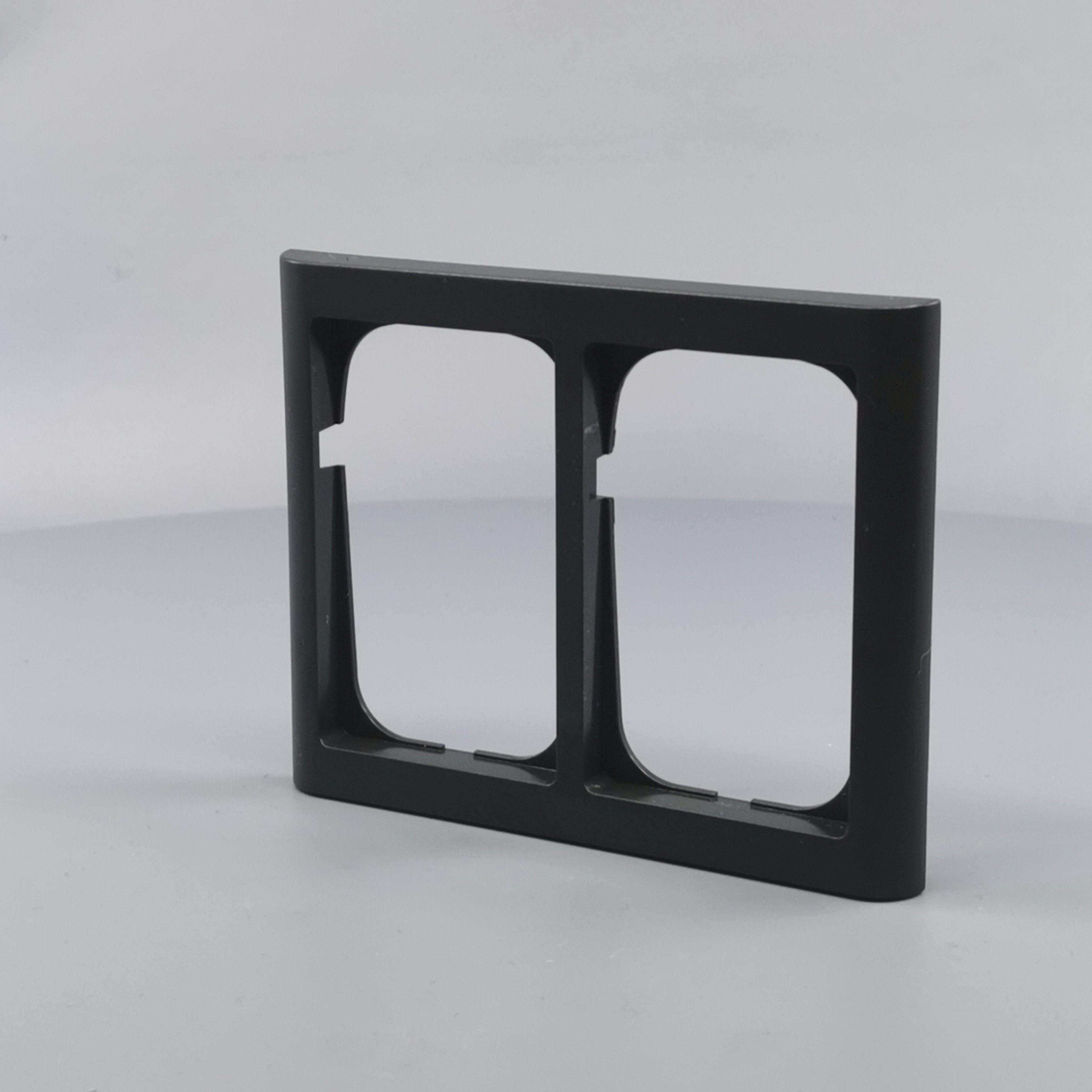 LK Fuga ramme Softline 63 2x1½m - koksgrå