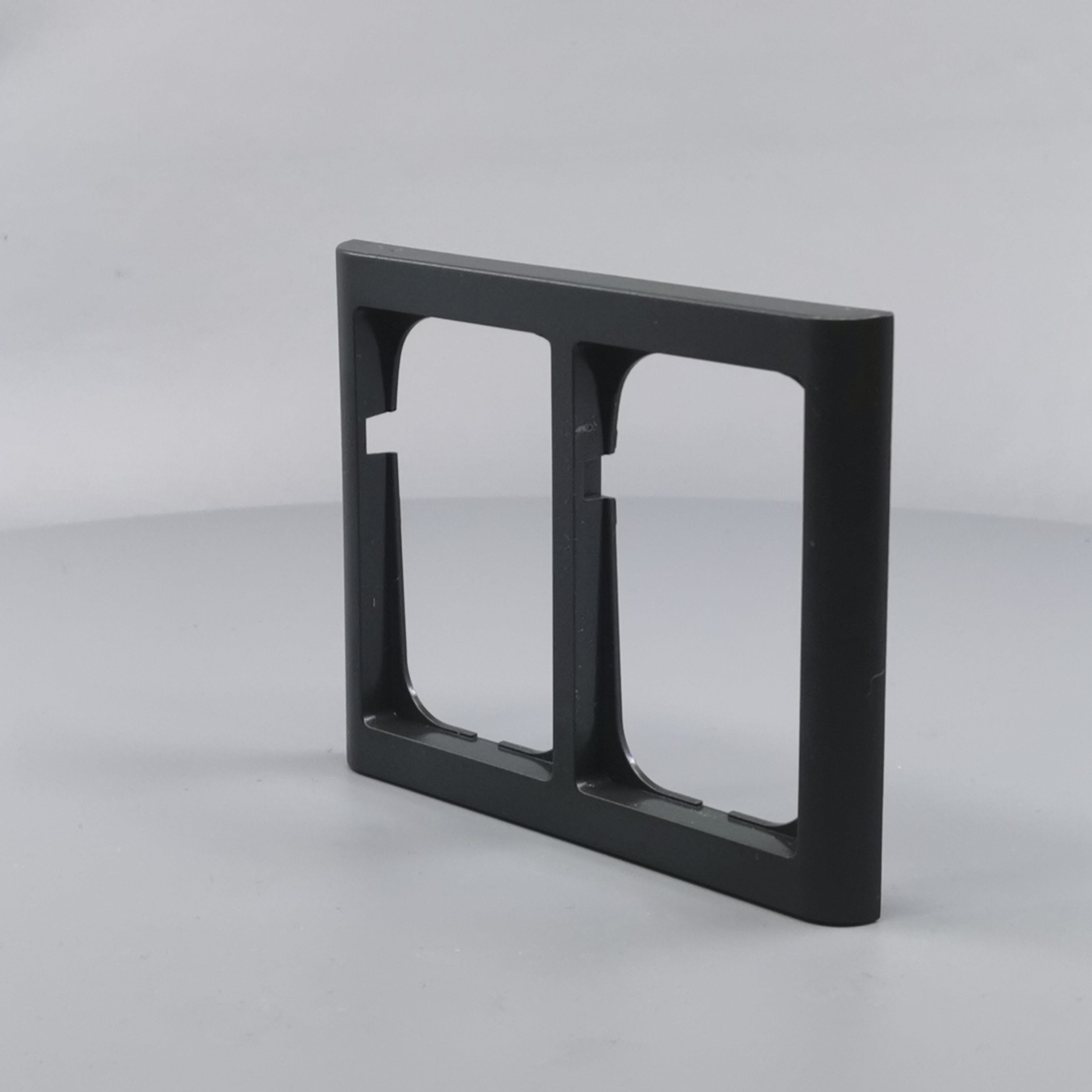 LK Fuga ramme Softline 63 2x1½m - koksgrå