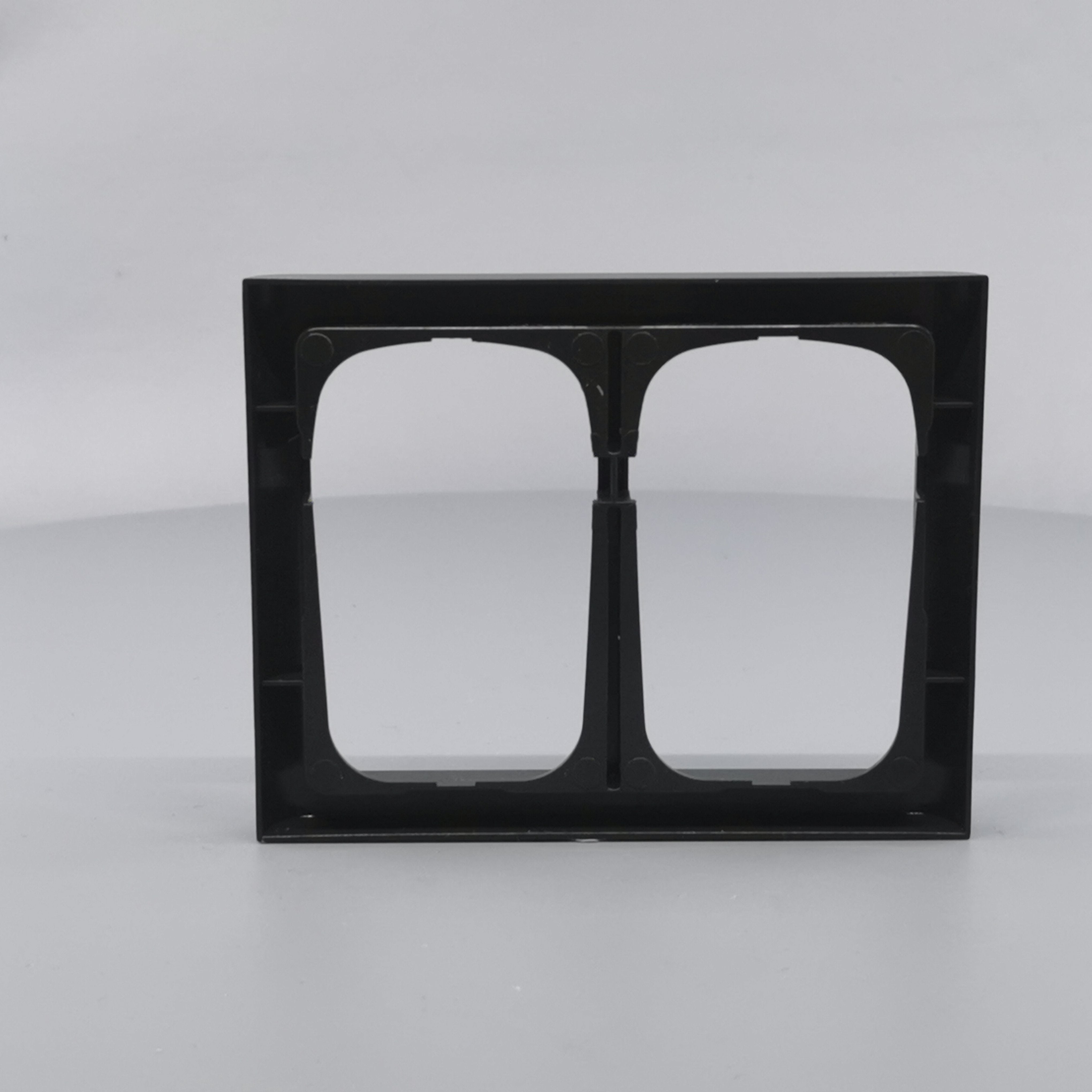 LK Fuga ramme Softline 63 2x1½m - koksgrå