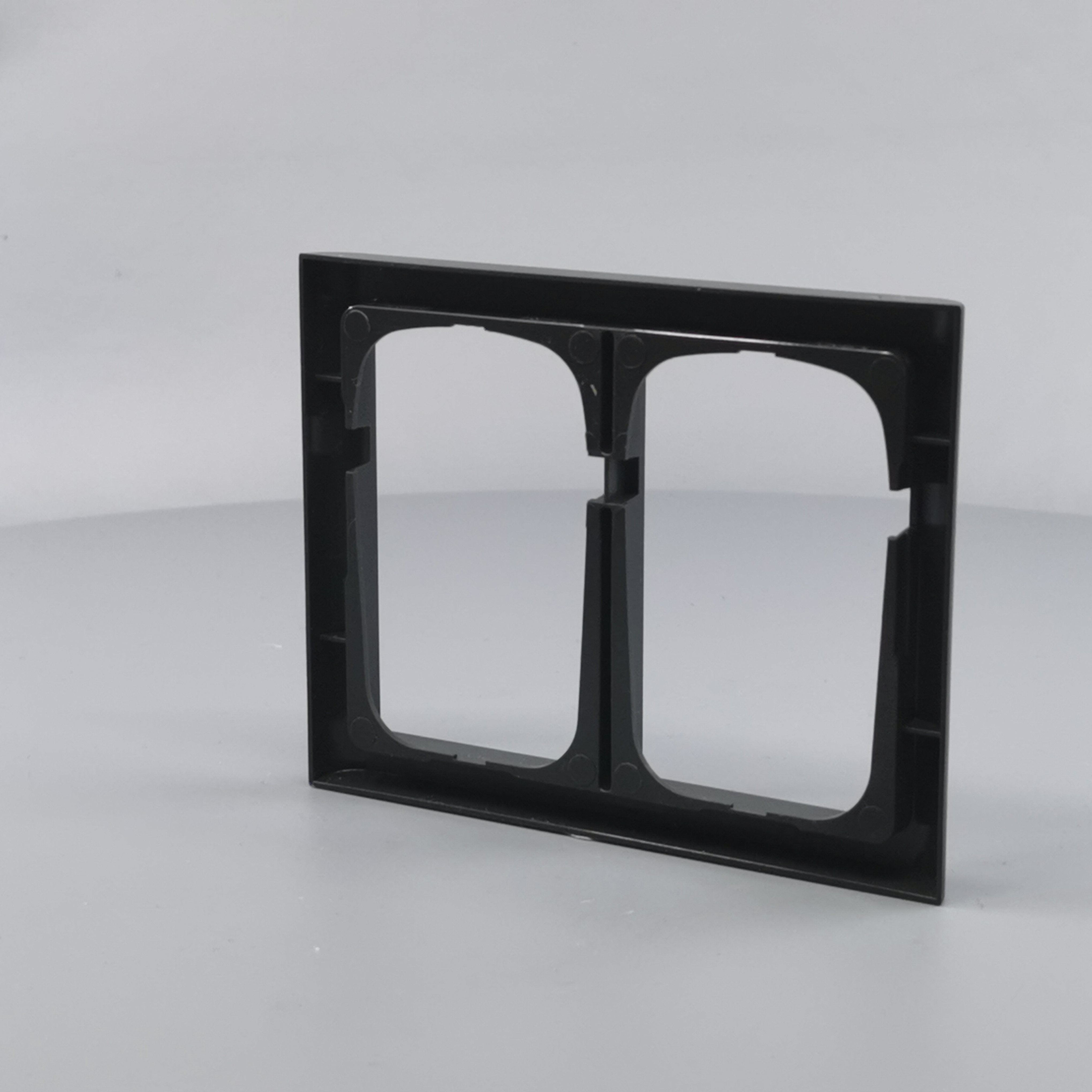 LK Fuga ramme Softline 63 2x1½m - koksgrå