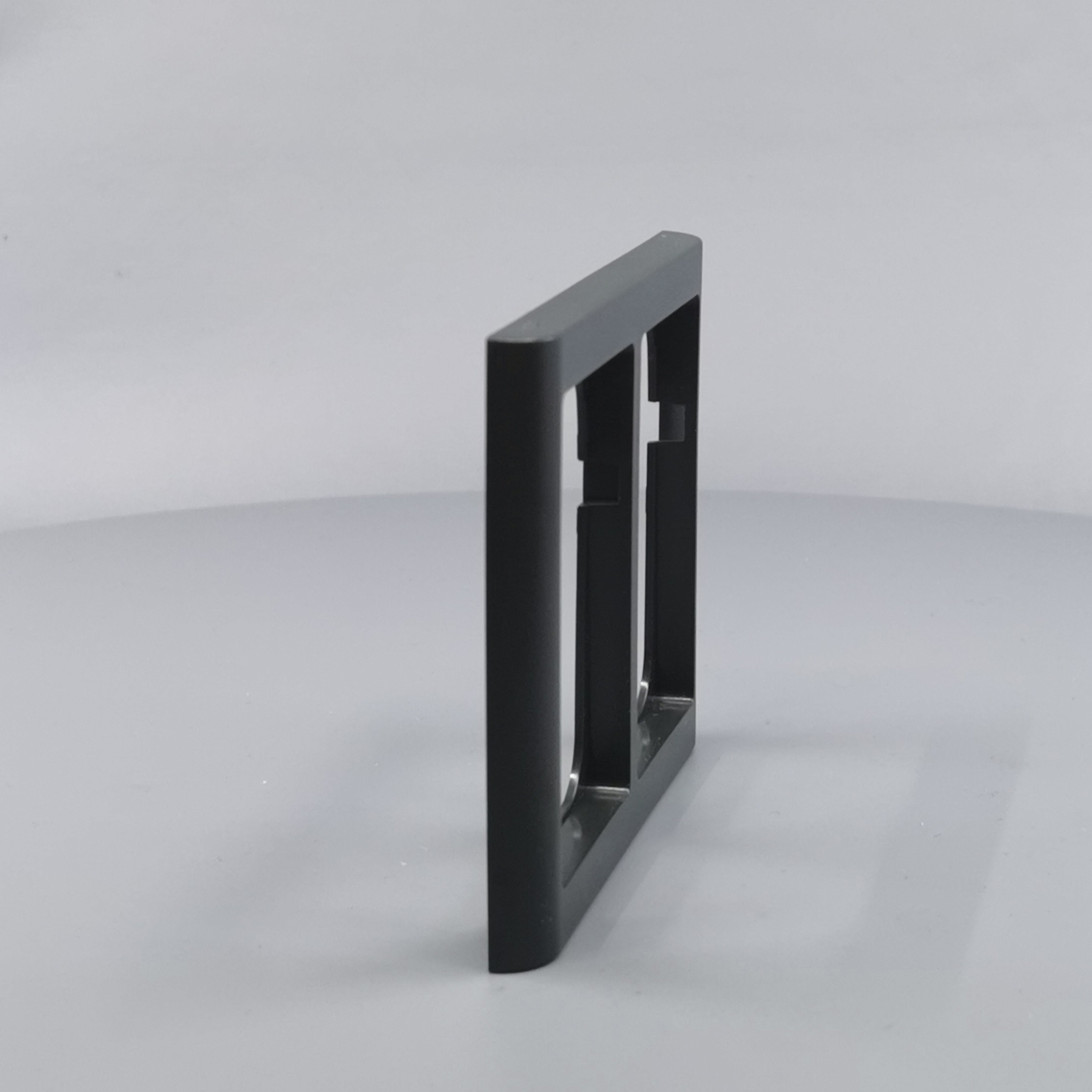 LK Fuga ramme Softline 63 2x1½m - koksgrå