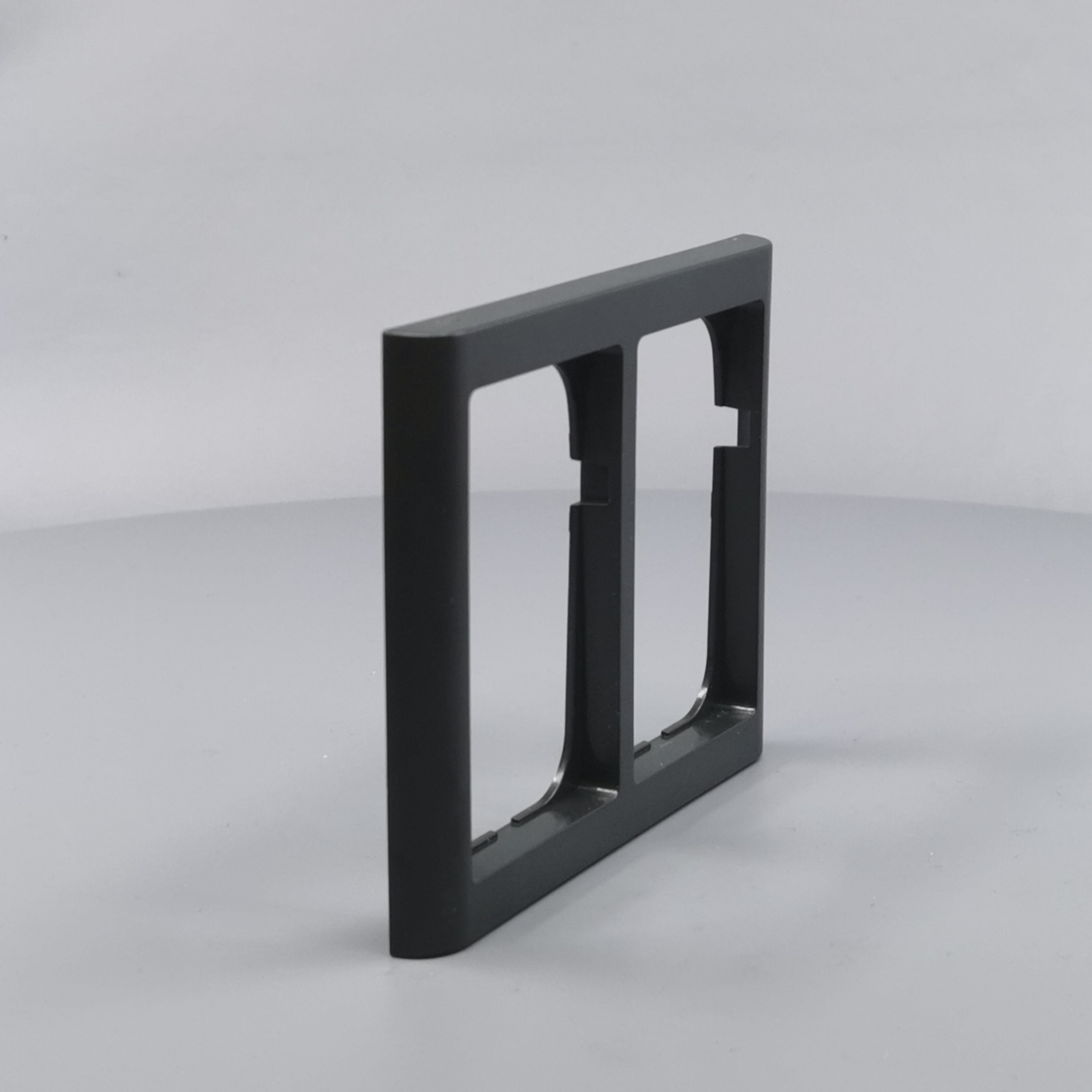 LK Fuga ramme Softline 63 2x1½m - koksgrå