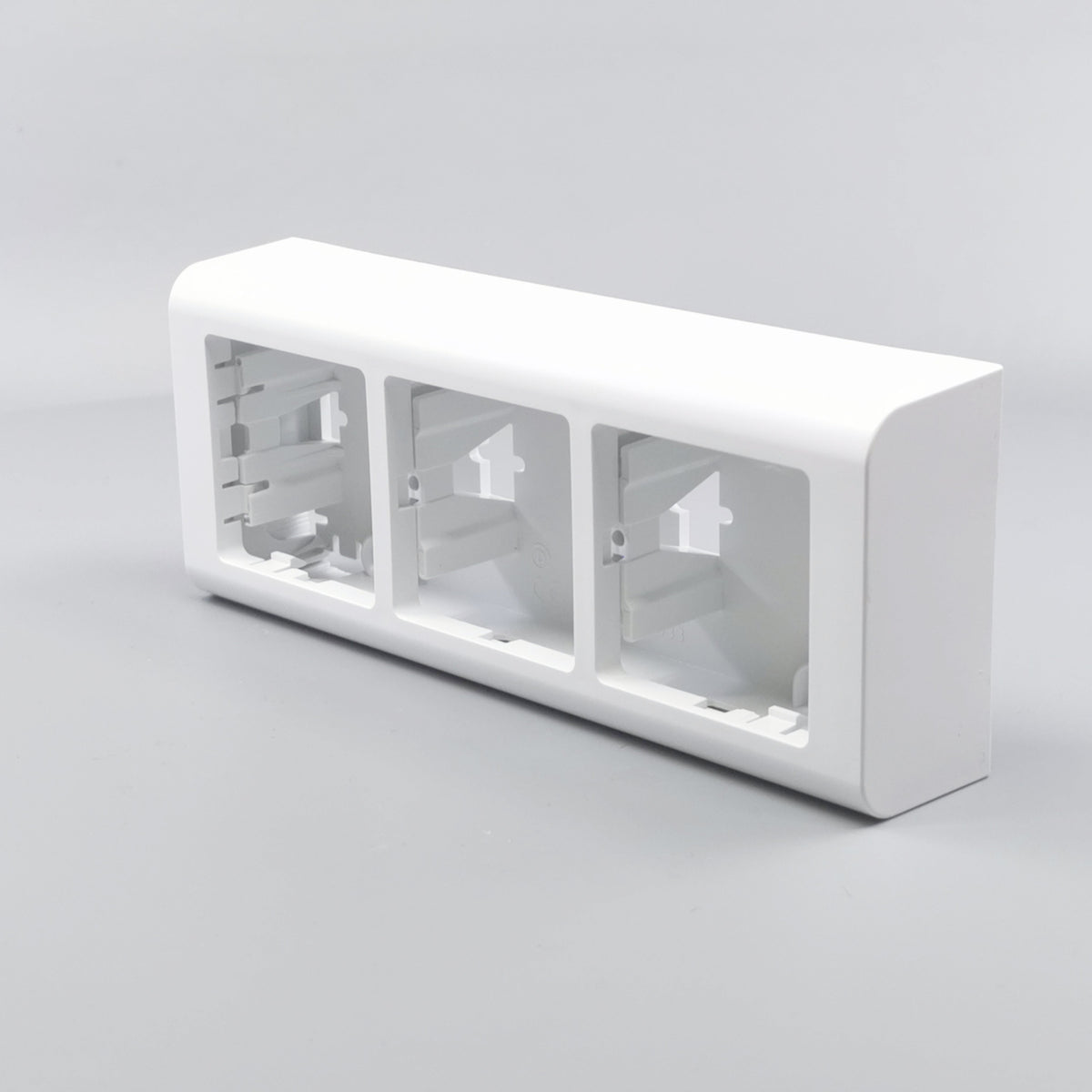 LK Fuga softline underlag 3 modul vandret  hvid (360° frame 4)