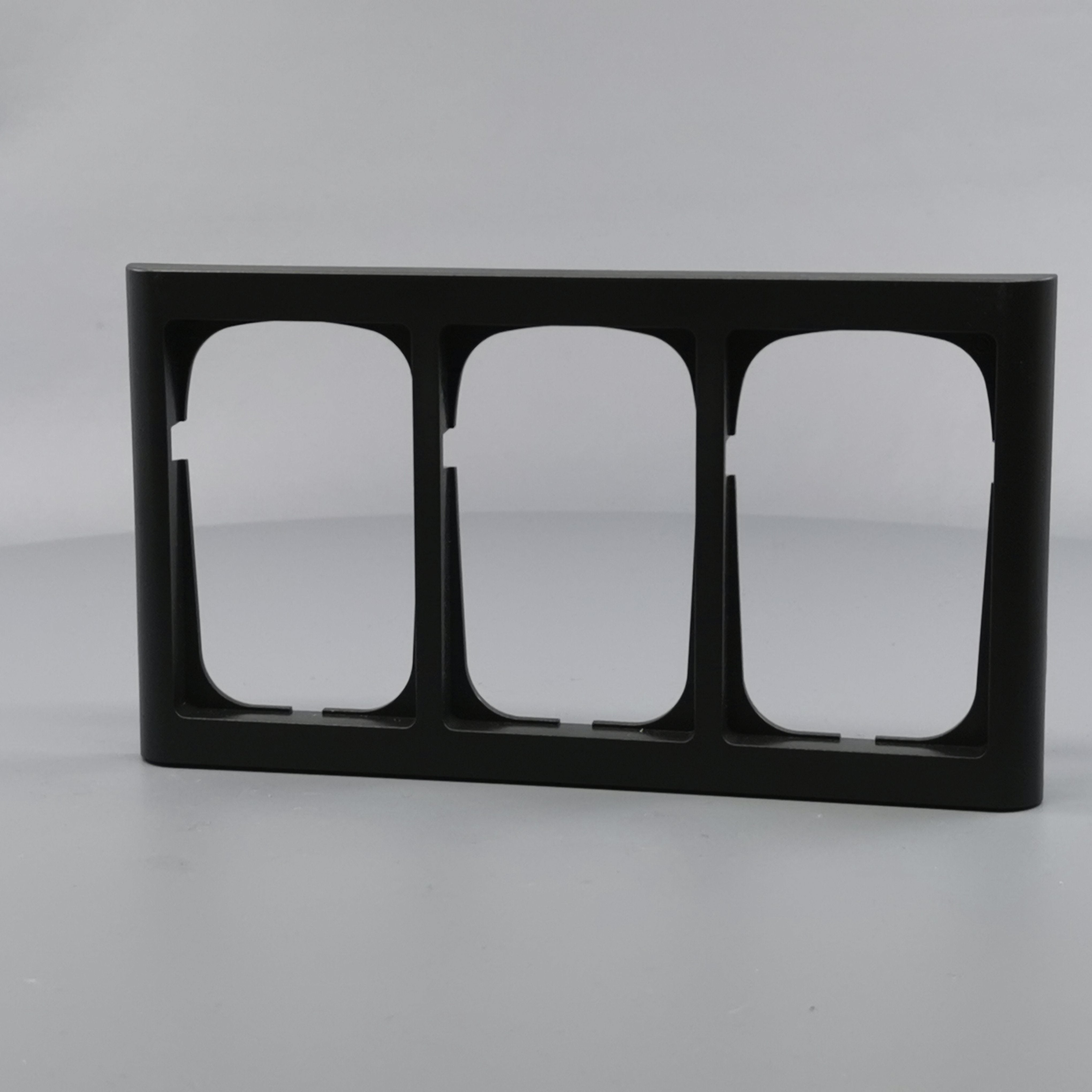 LK Fuga ramme Softline 63 3x1½m - koksgrå