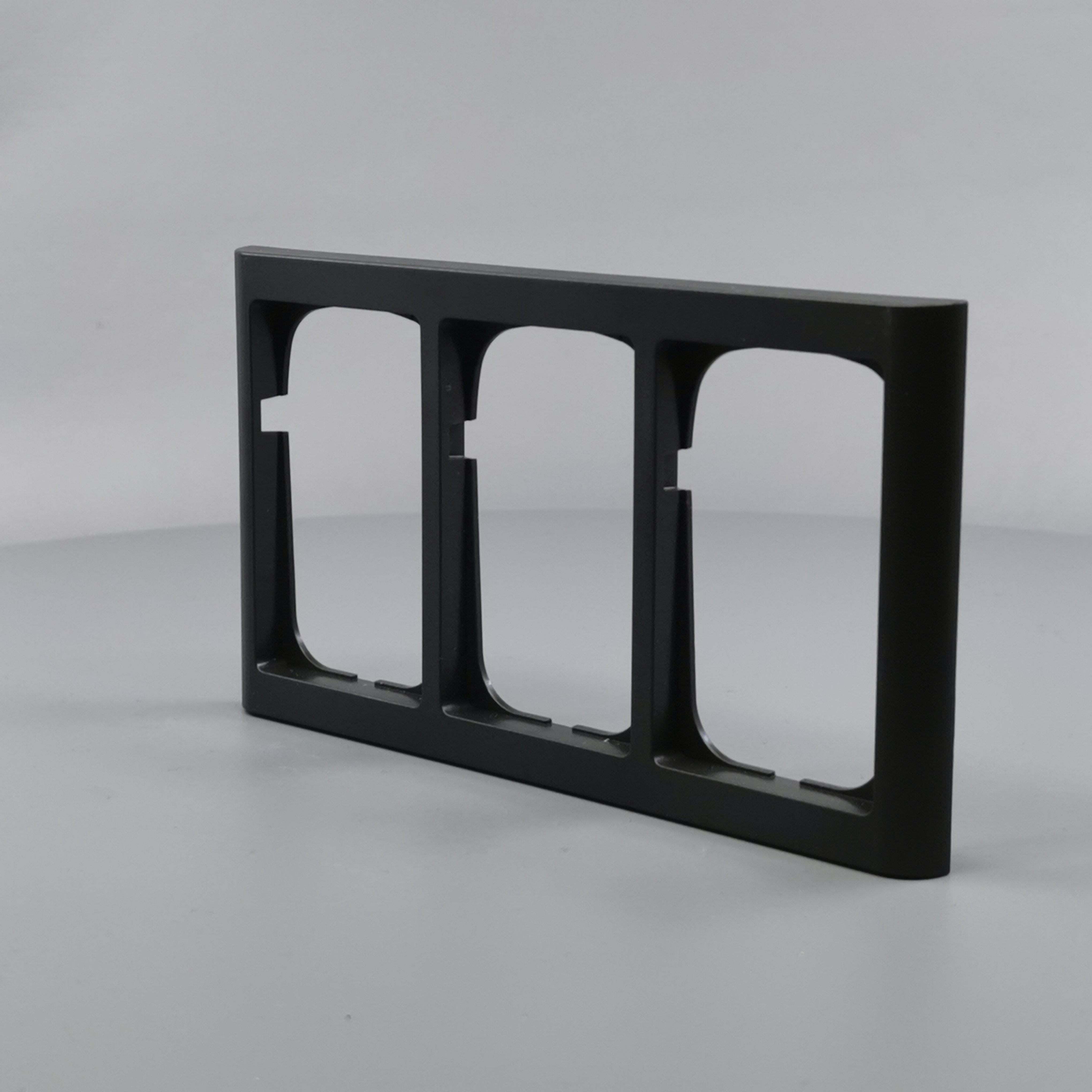 LK Fuga ramme Softline 63 3x1½m - koksgrå