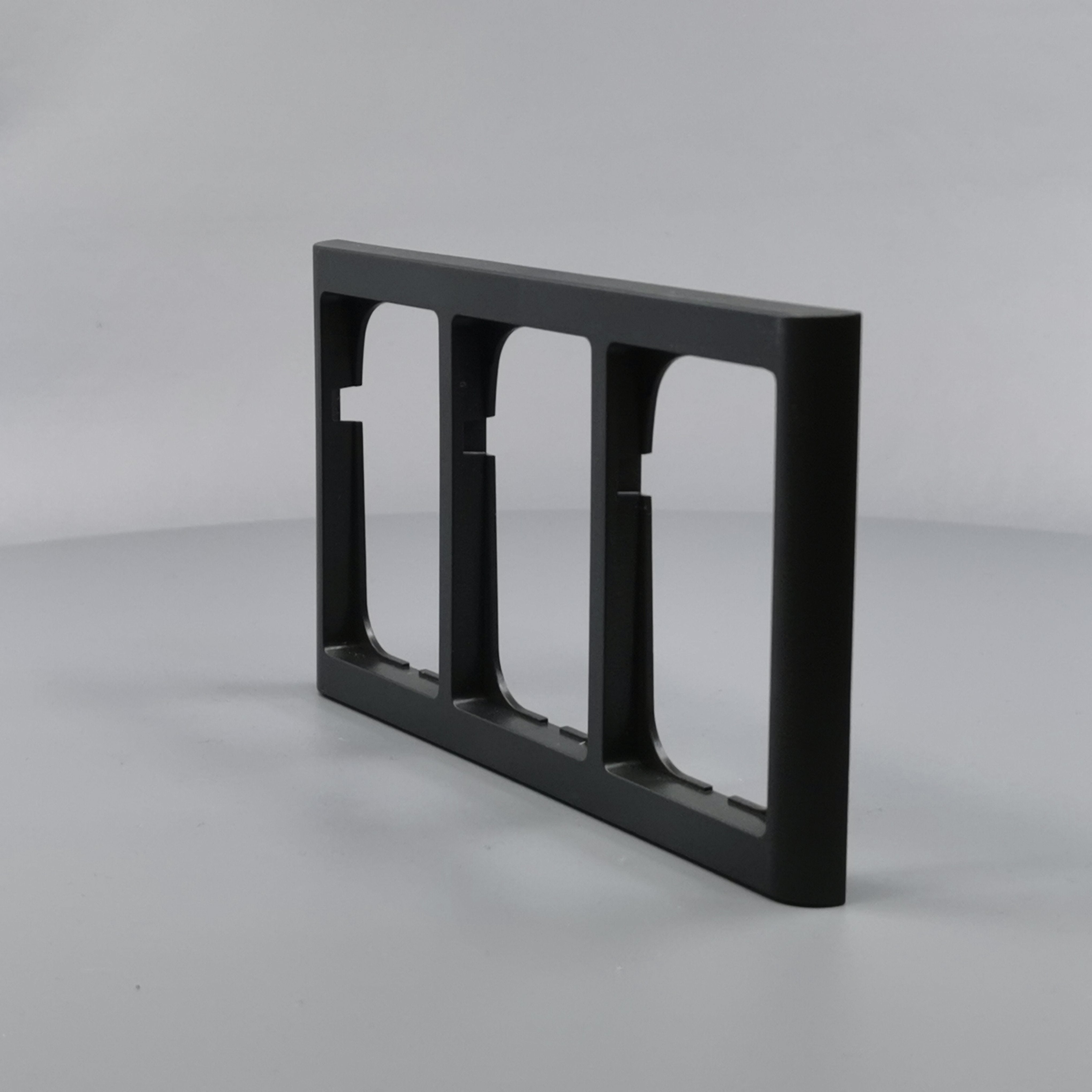 LK Fuga ramme Softline 63 3x1½m - koksgrå