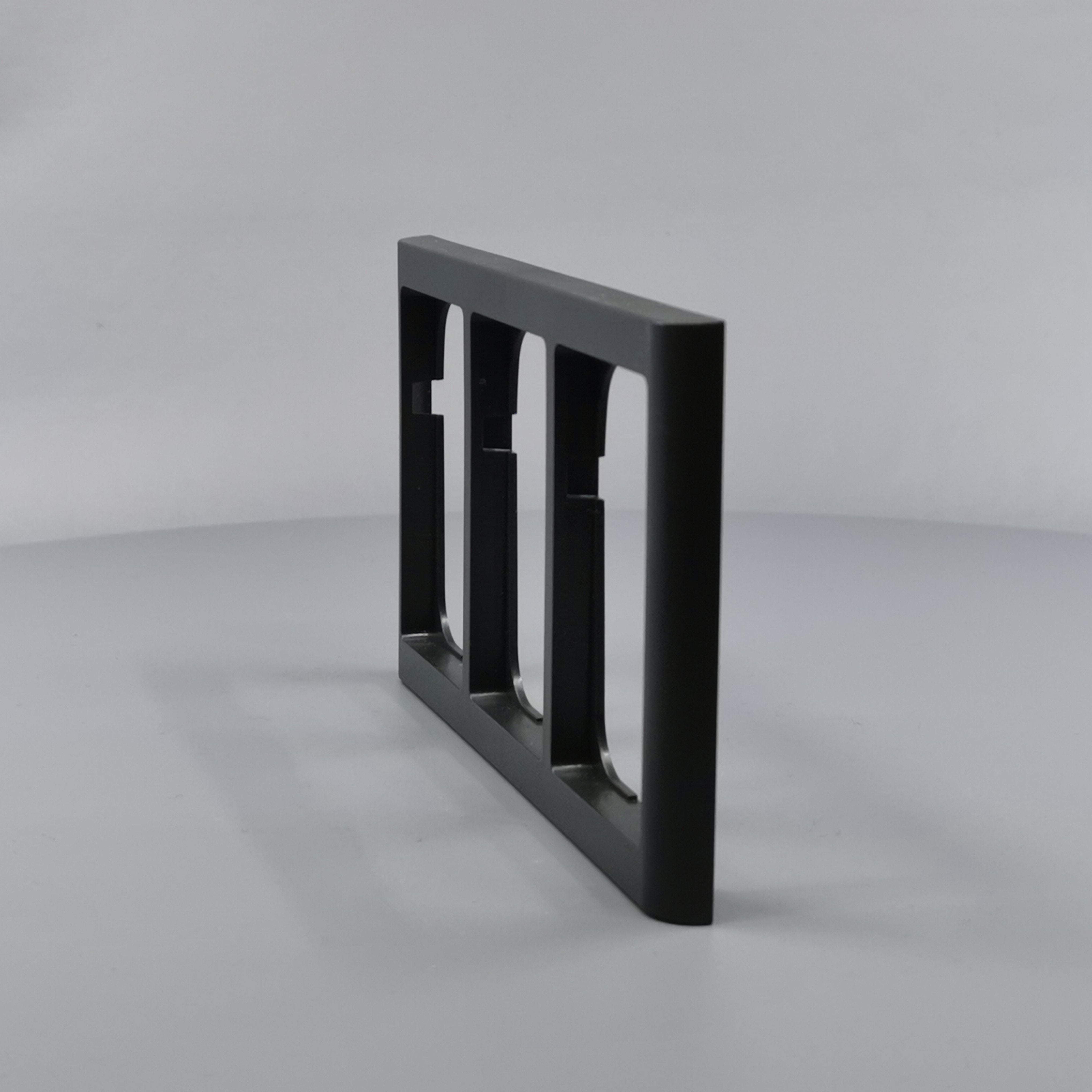 LK Fuga ramme Softline 63 3x1½m - koksgrå