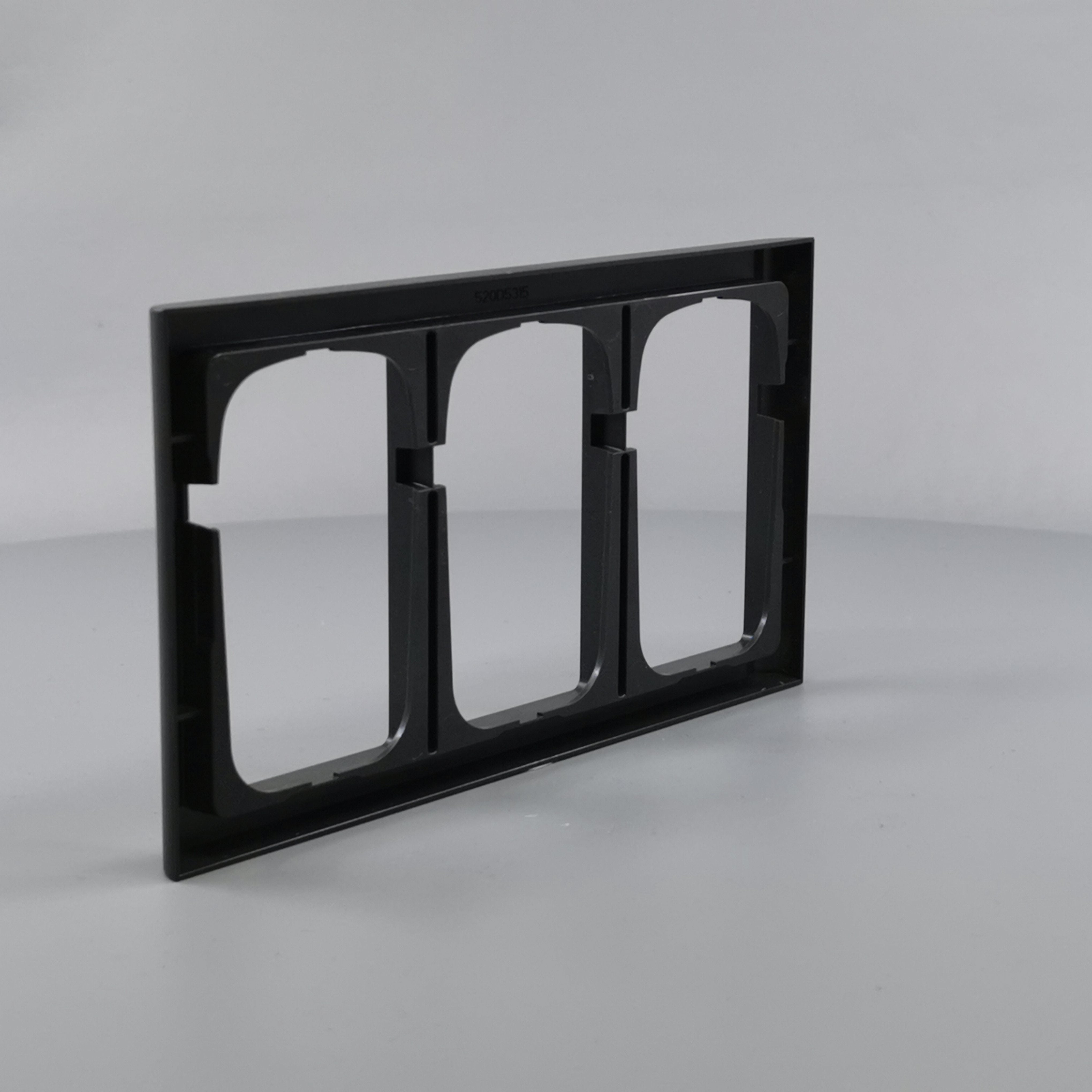 LK Fuga ramme Softline 63 3x1½m - koksgrå