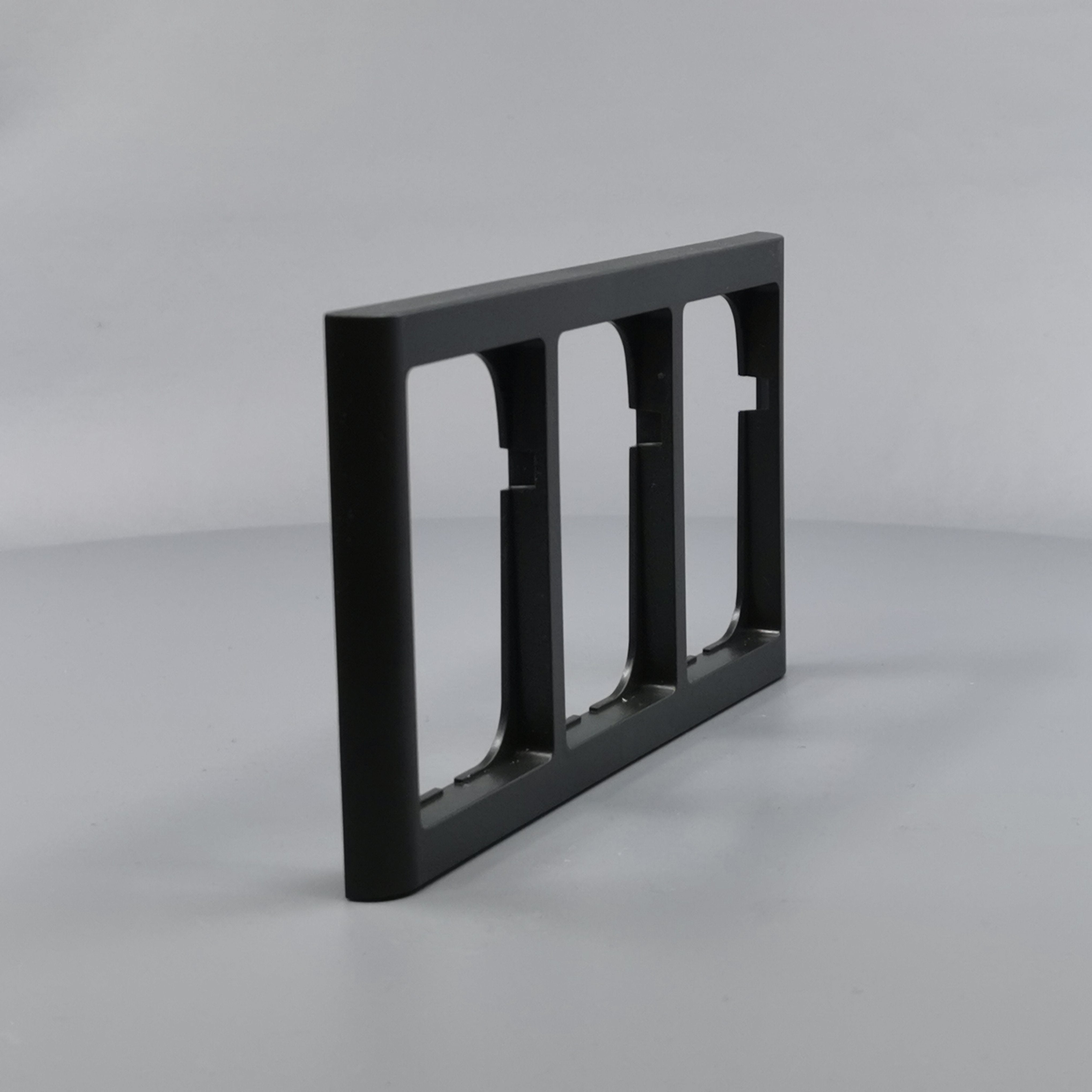 LK Fuga ramme Softline 63 3x1½m - koksgrå