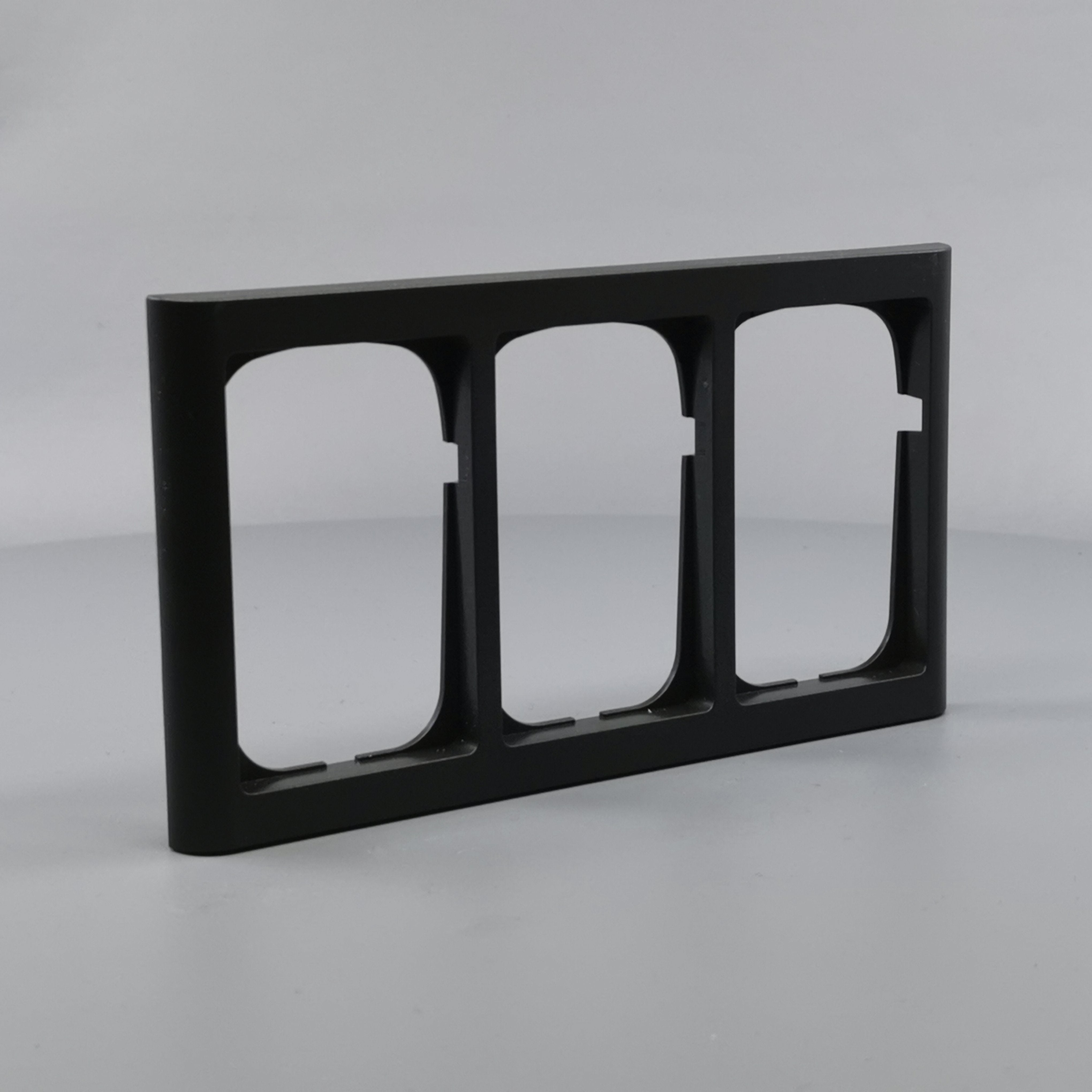 LK Fuga ramme Softline 63 3x1½m - koksgrå