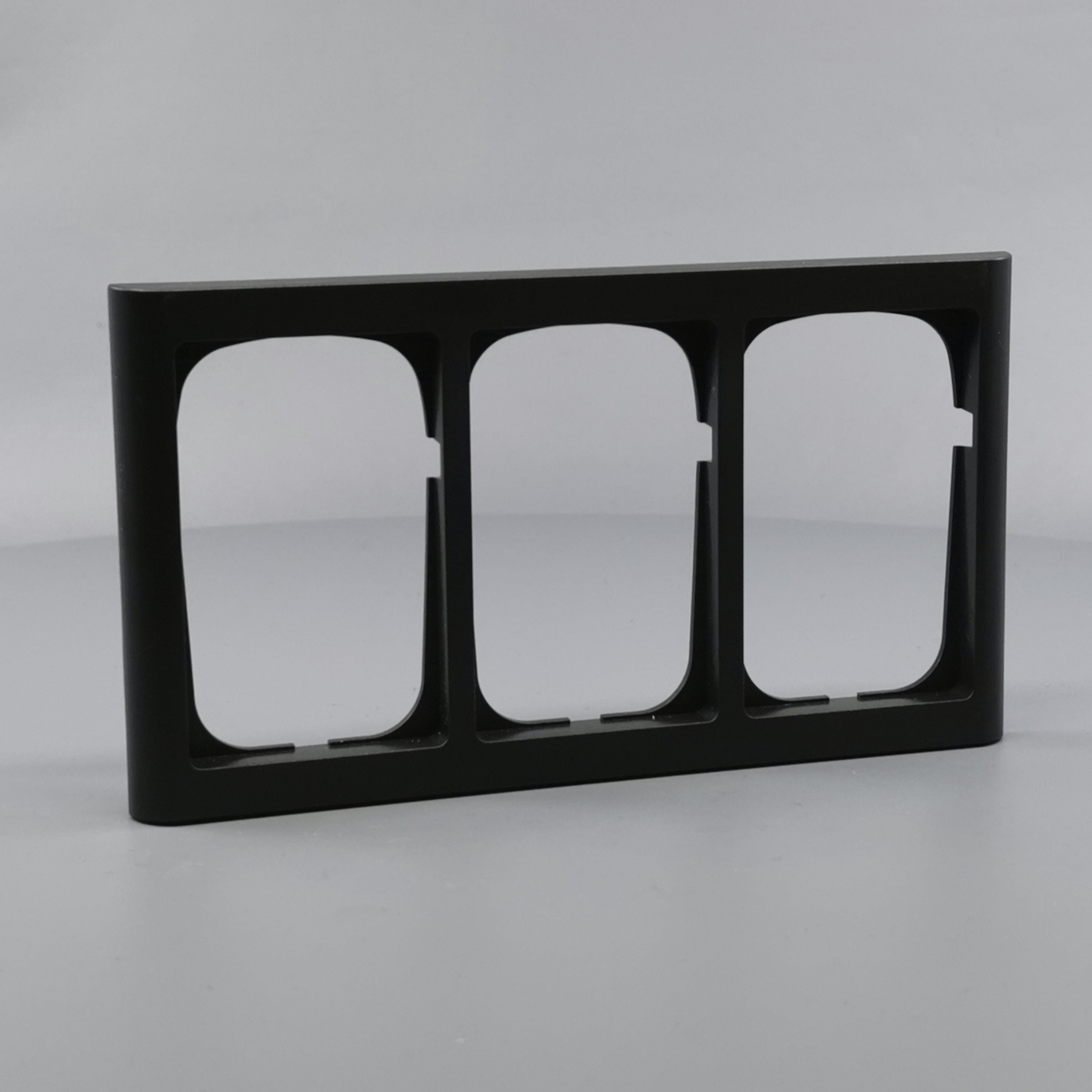 LK Fuga ramme Softline 63 3x1½m - koksgrå