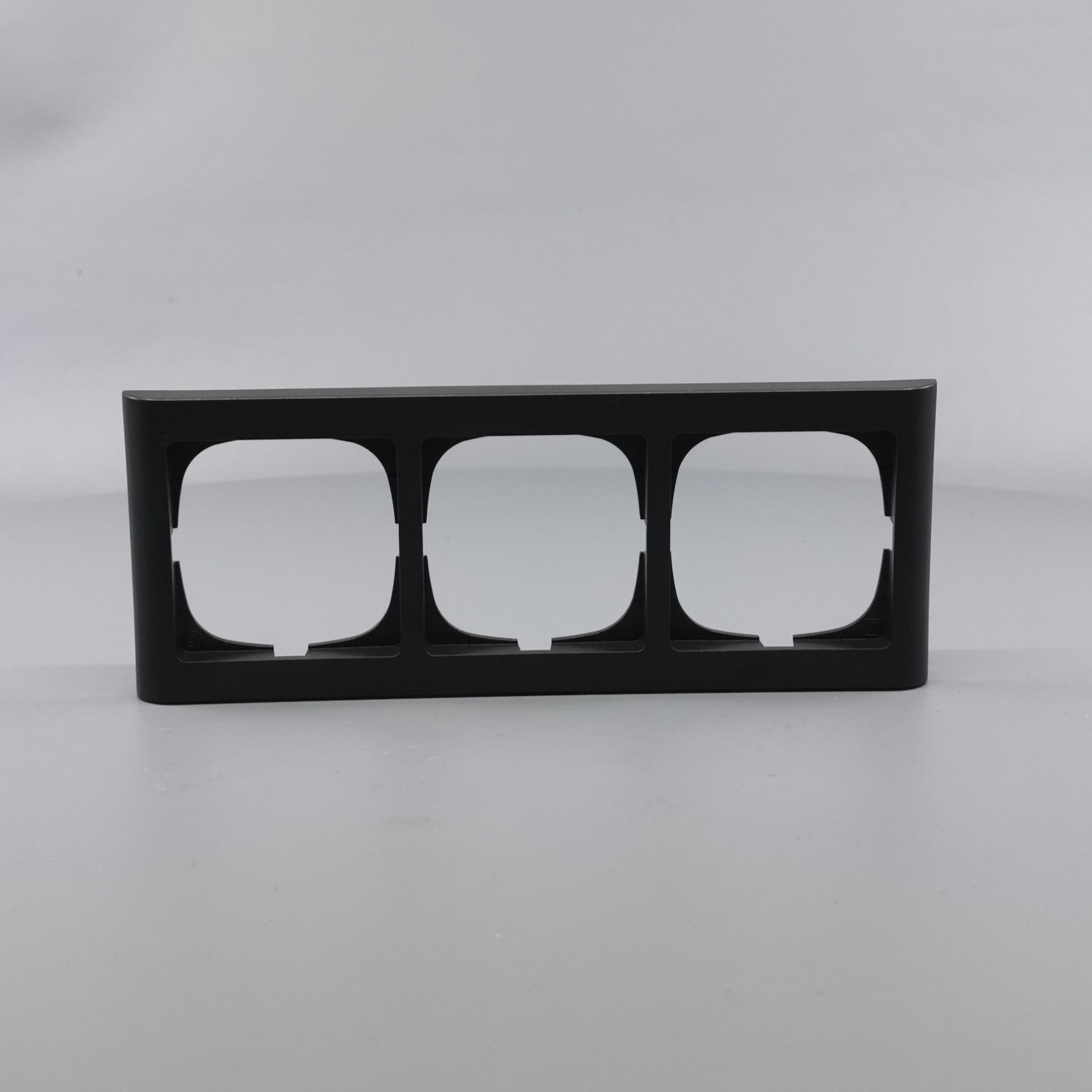 LK Fuga ramme Softline 63 3m vandret - koksgrå