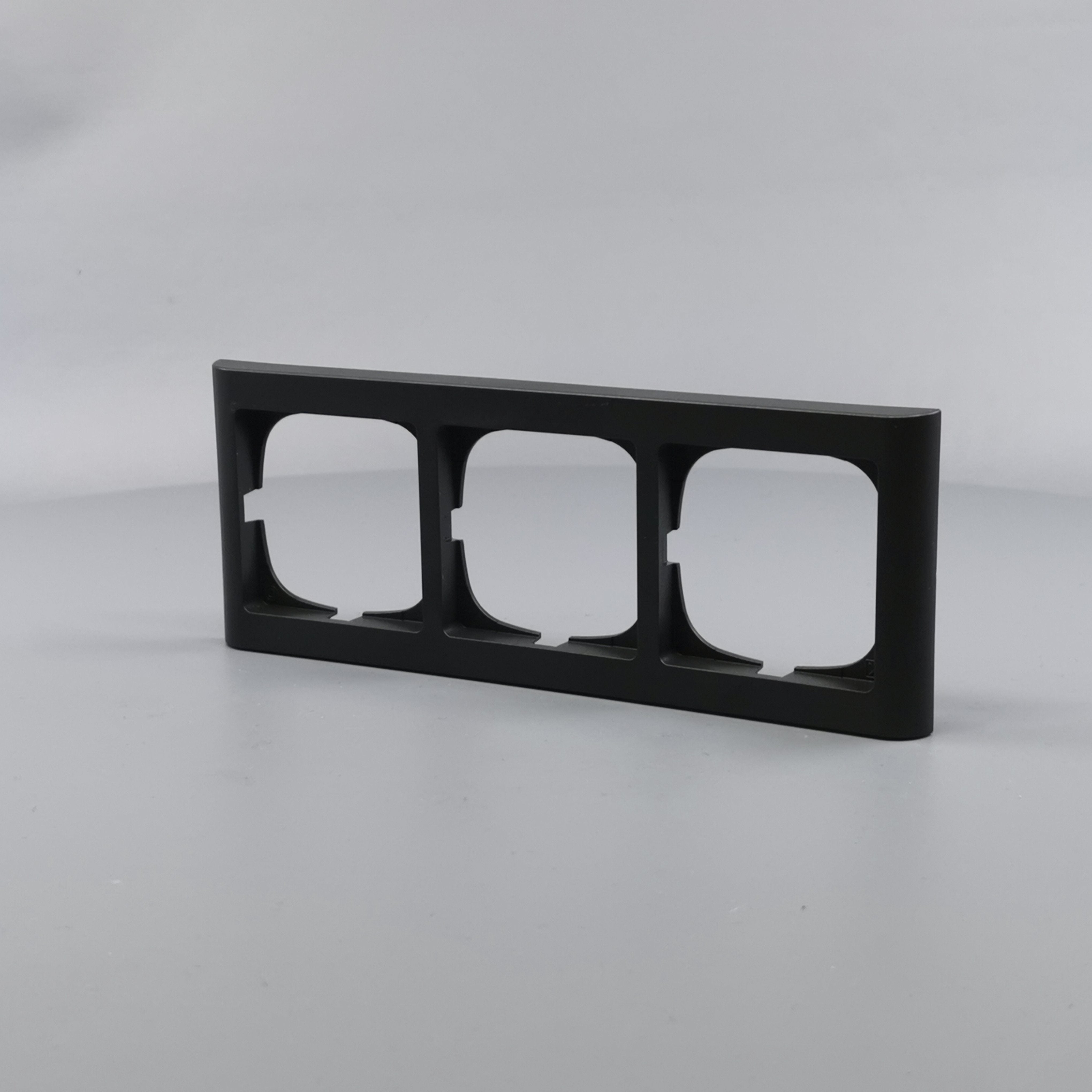 LK Fuga ramme Softline 63 3m vandret - koksgrå