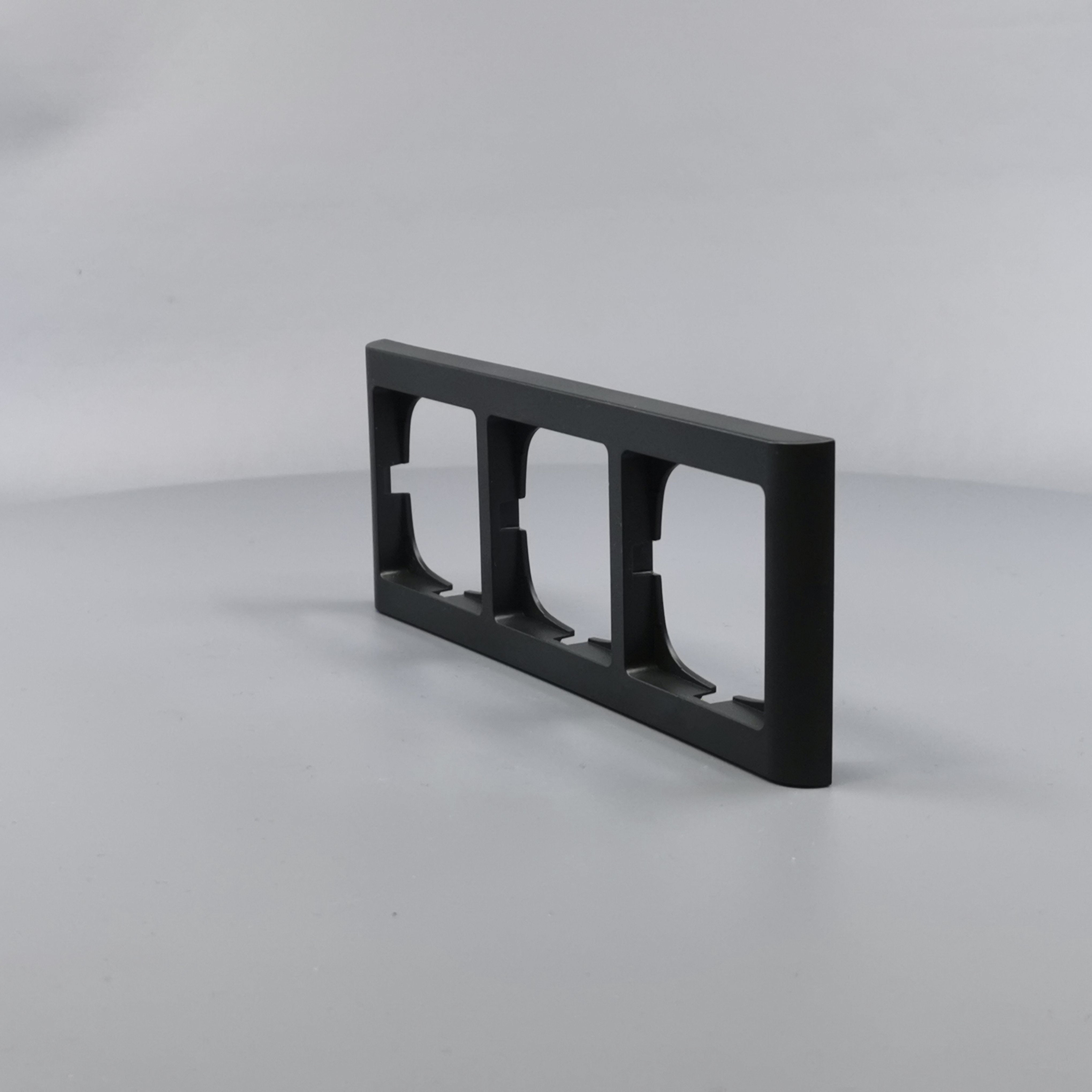 LK Fuga ramme Softline 63 3m vandret - koksgrå