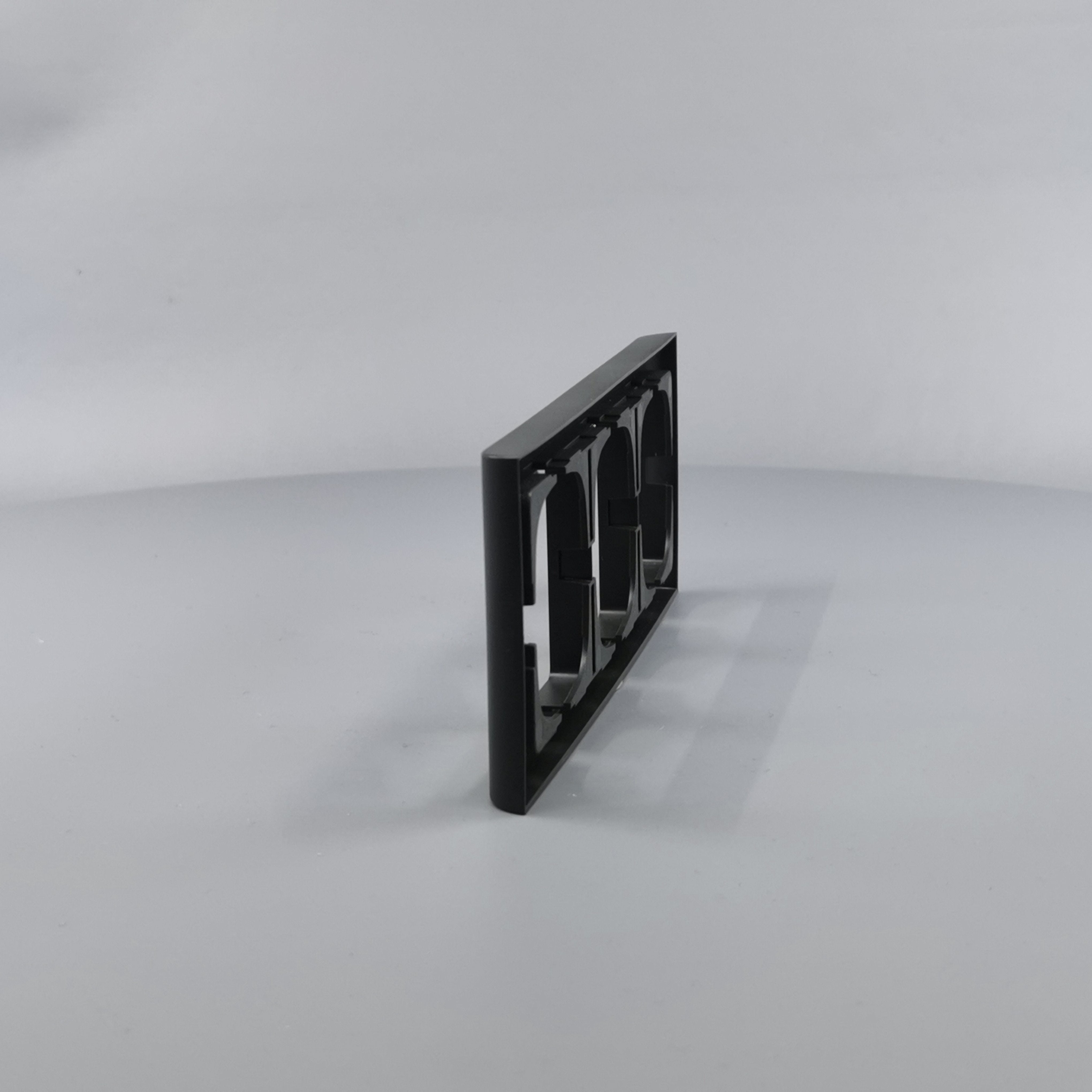 LK Fuga ramme Softline 63 3m vandret - koksgrå