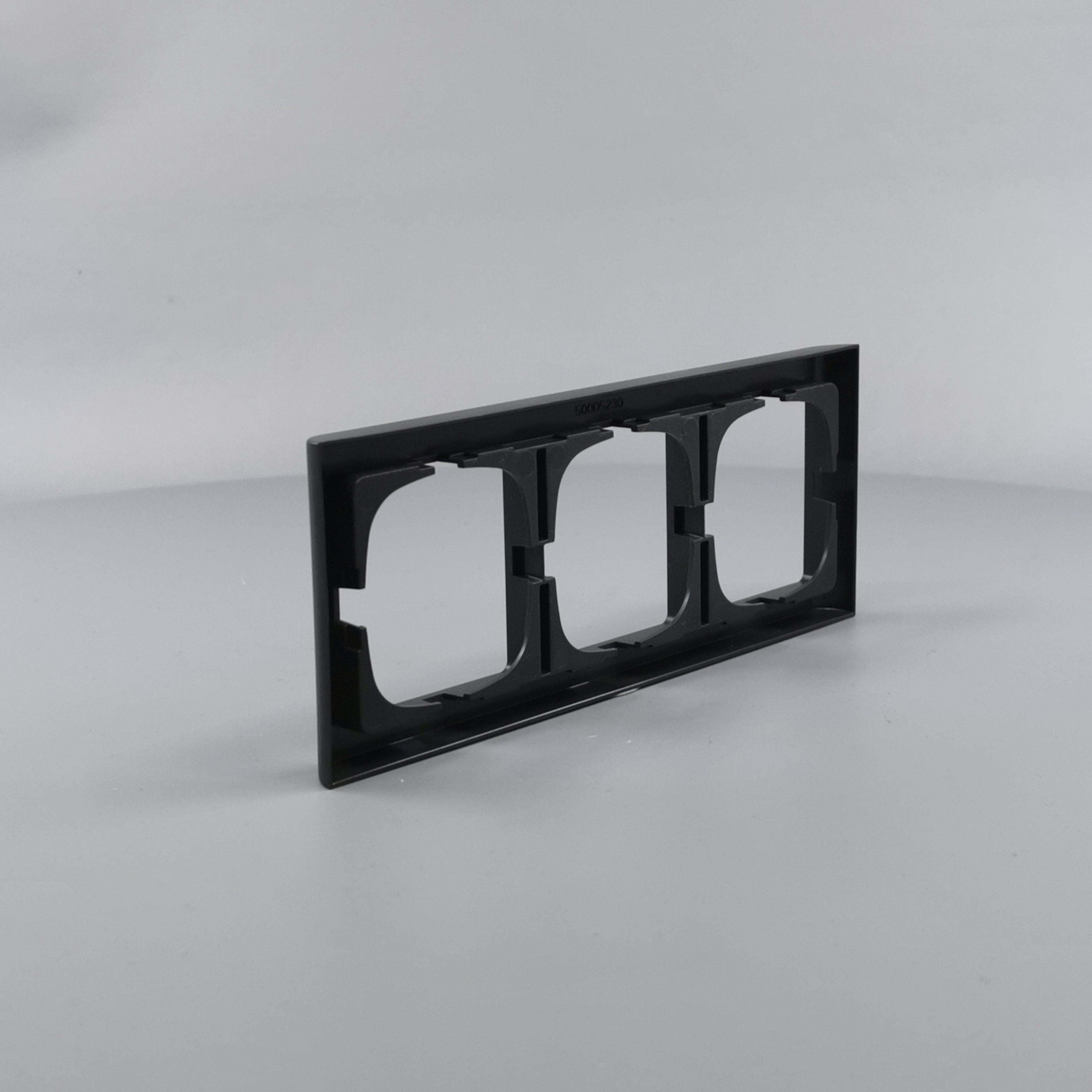 LK Fuga ramme Softline 63 3m vandret - koksgrå