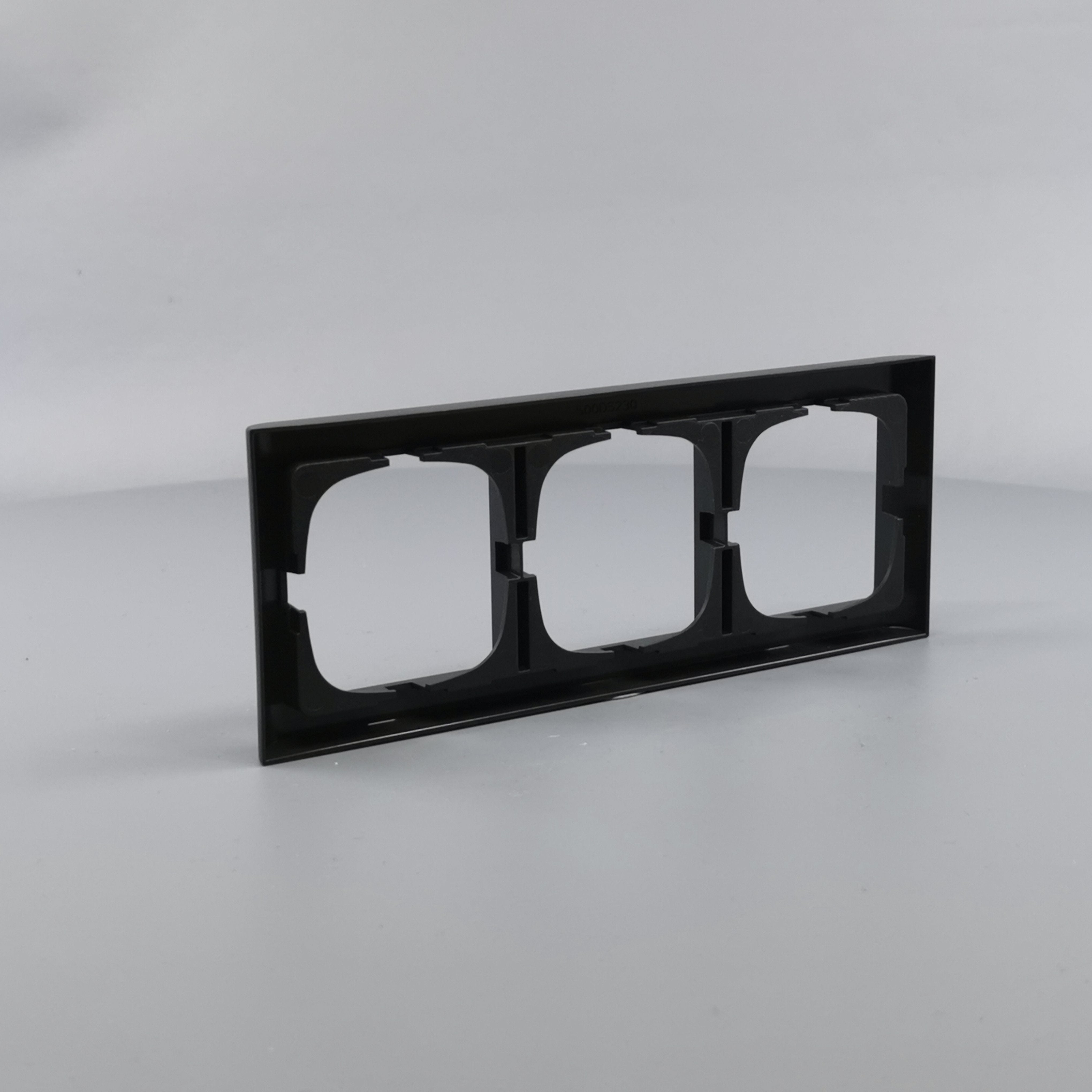 LK Fuga ramme Softline 63 3m vandret - koksgrå