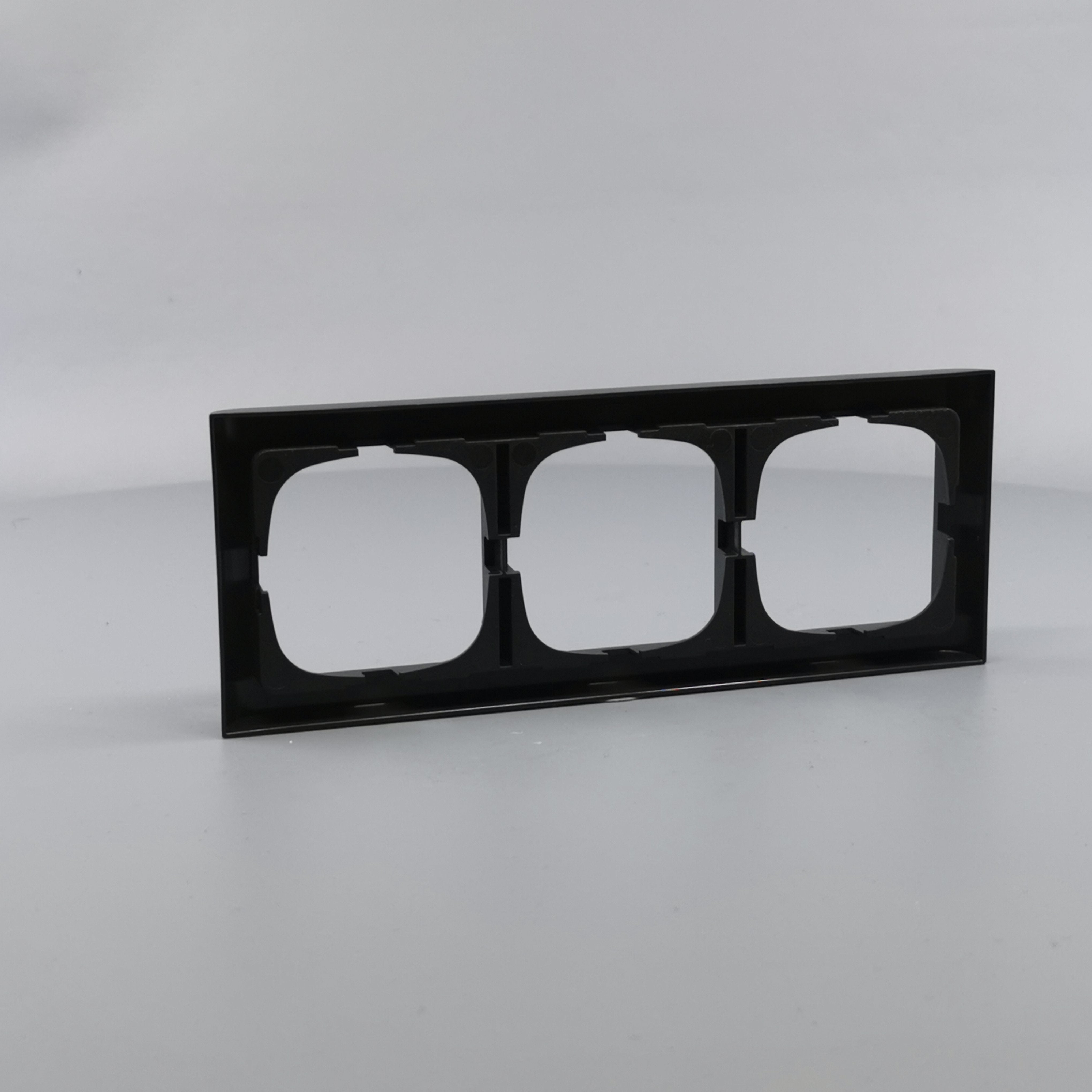 LK Fuga ramme Softline 63 3m vandret - koksgrå