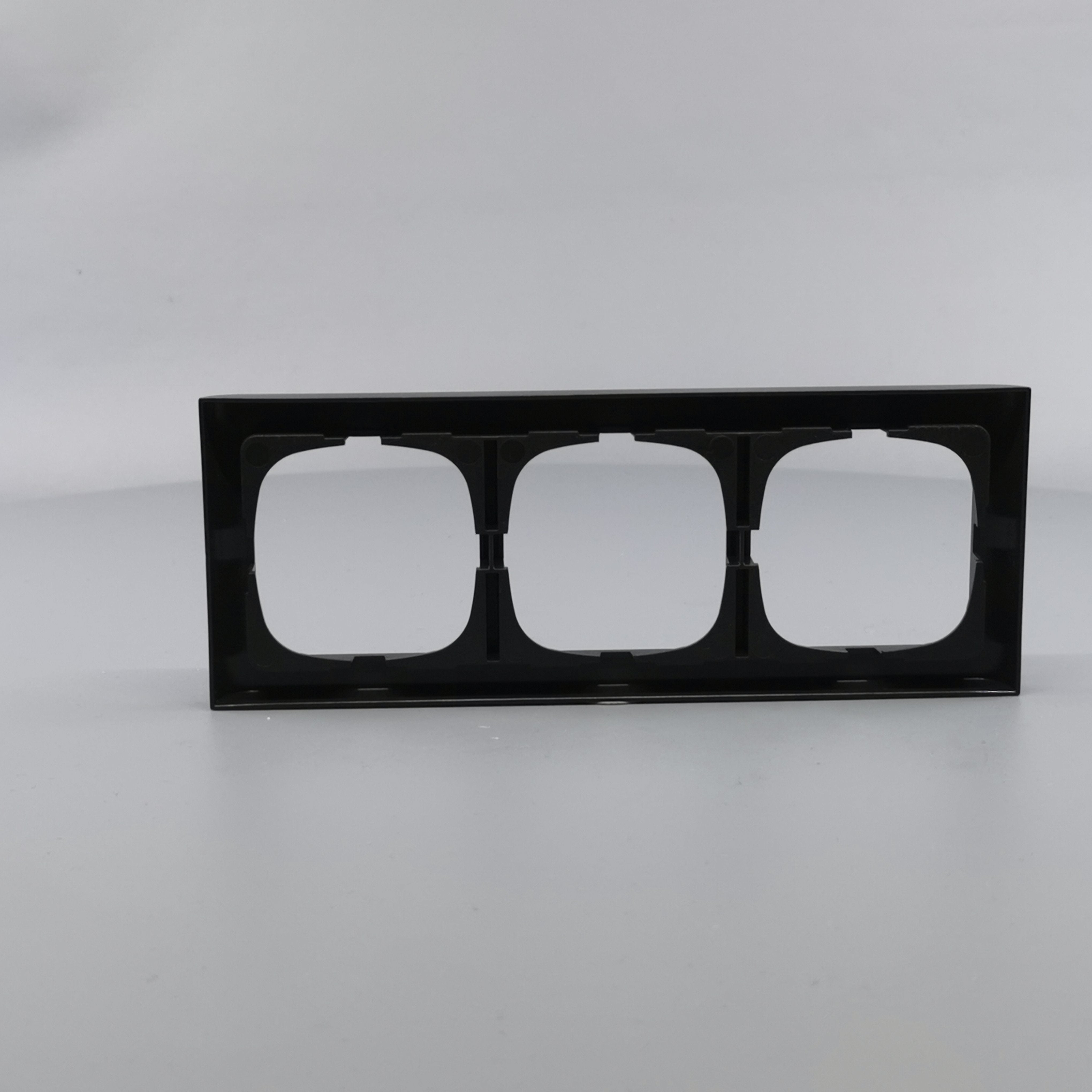 LK Fuga ramme Softline 63 3m vandret - koksgrå