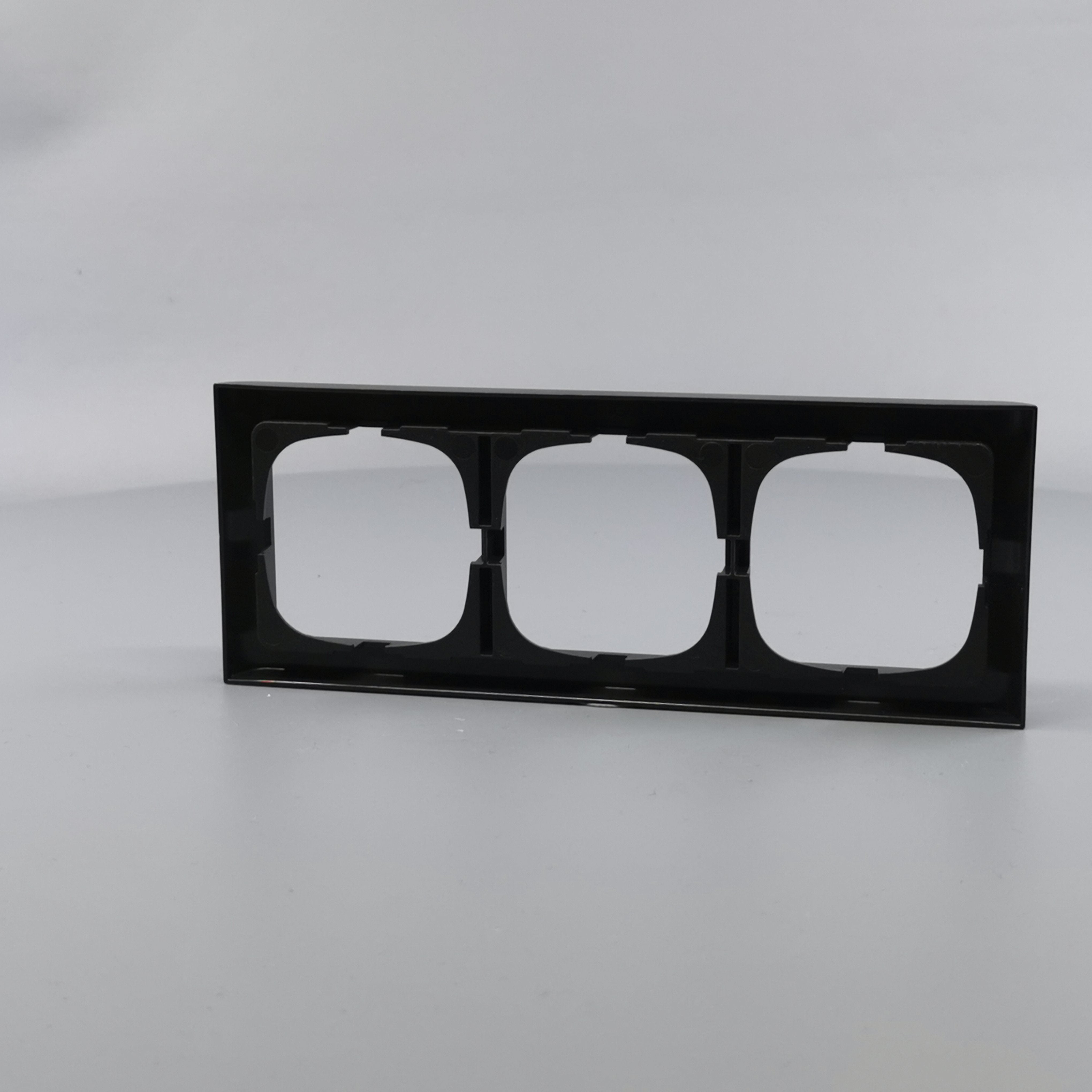 LK Fuga ramme Softline 63 3m vandret - koksgrå