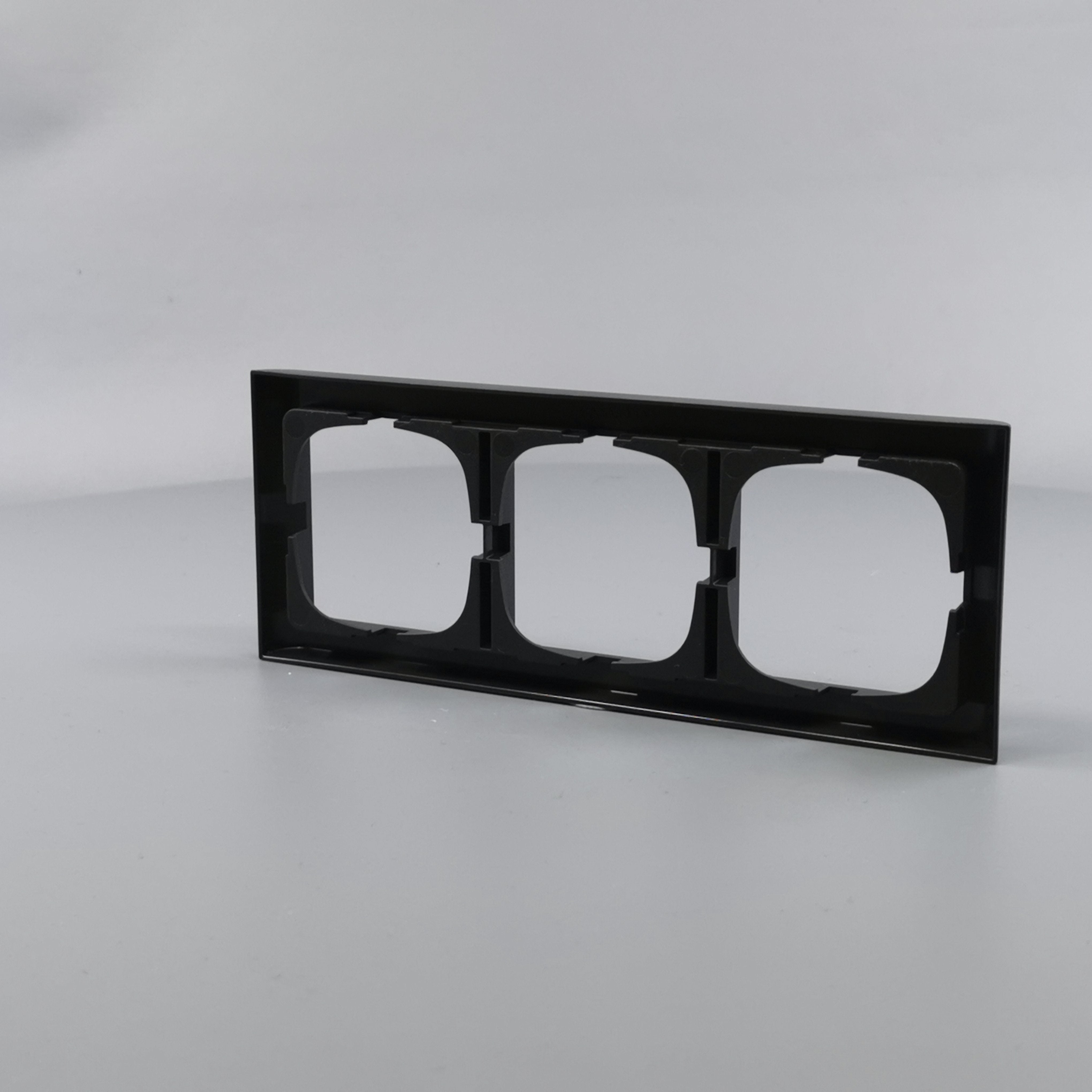 LK Fuga ramme Softline 63 3m vandret - koksgrå