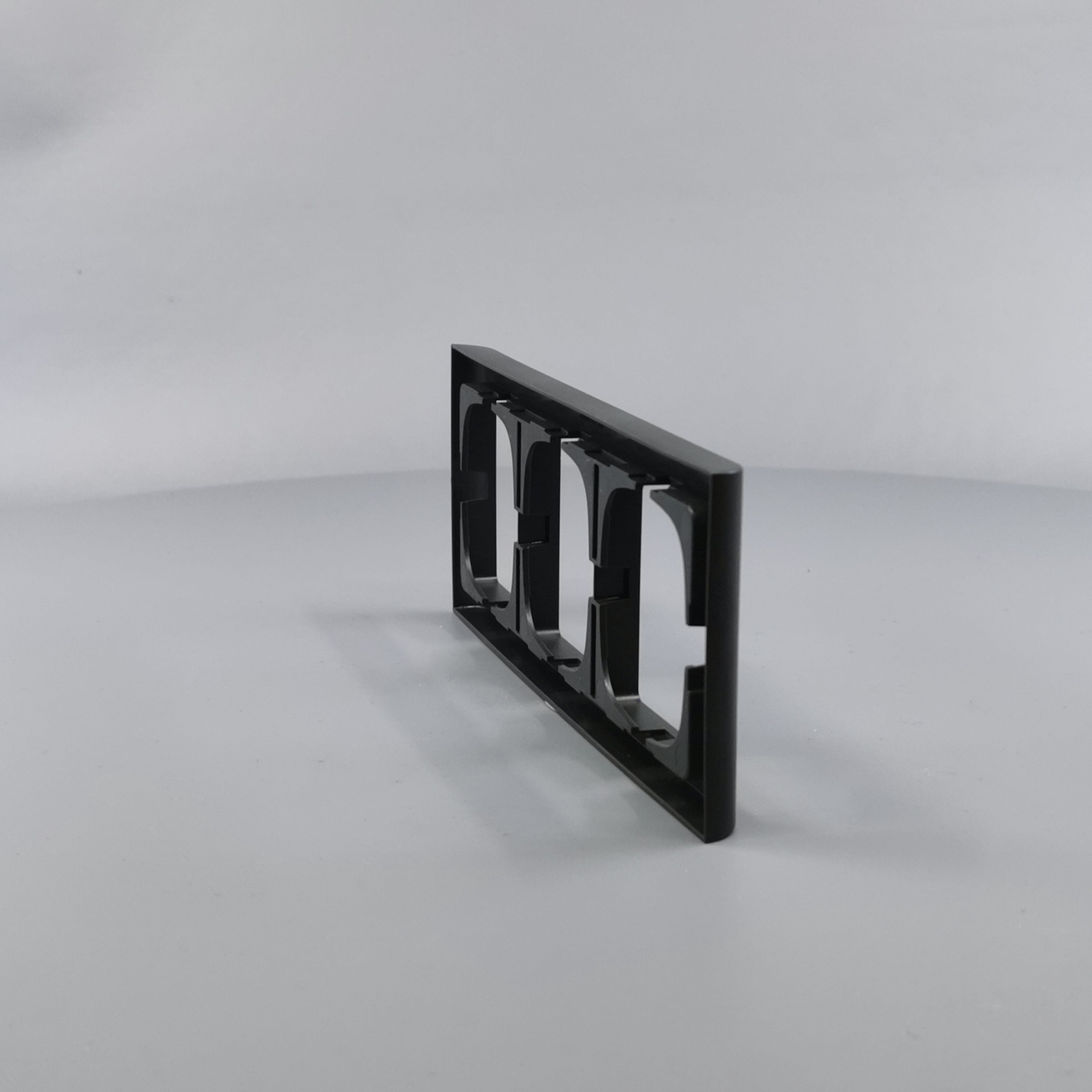 LK Fuga ramme Softline 63 3m vandret - koksgrå